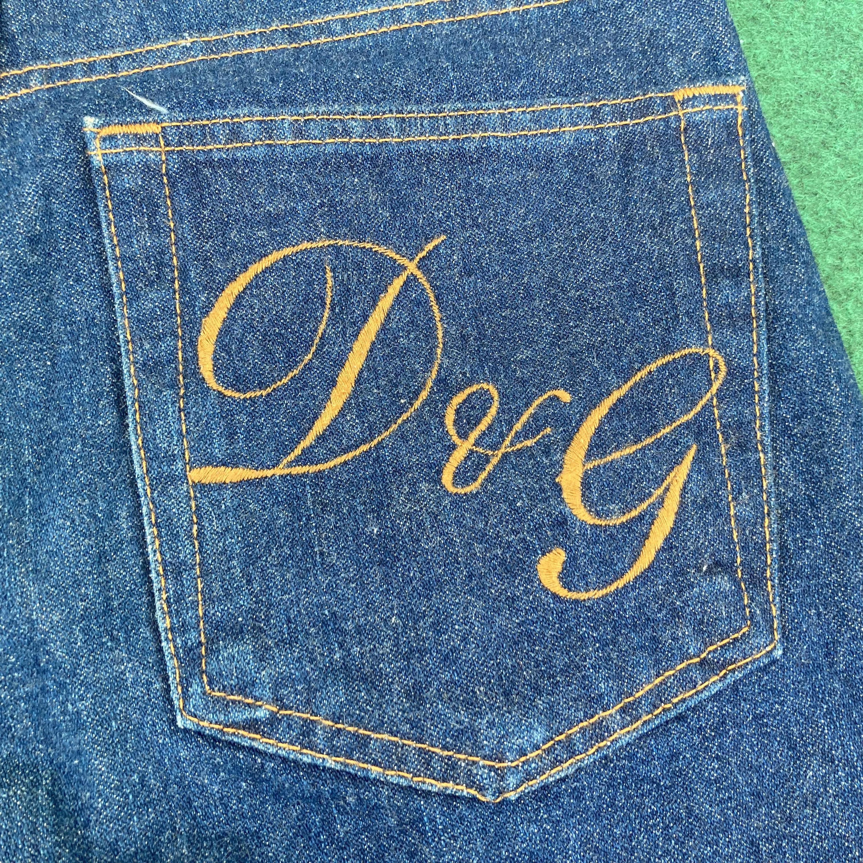 Dolce & Gabbana × Vintage Vtg Dolce and Gabbana Jeans Streetwear Style Rare Size US 31 - 8 Thumbnail