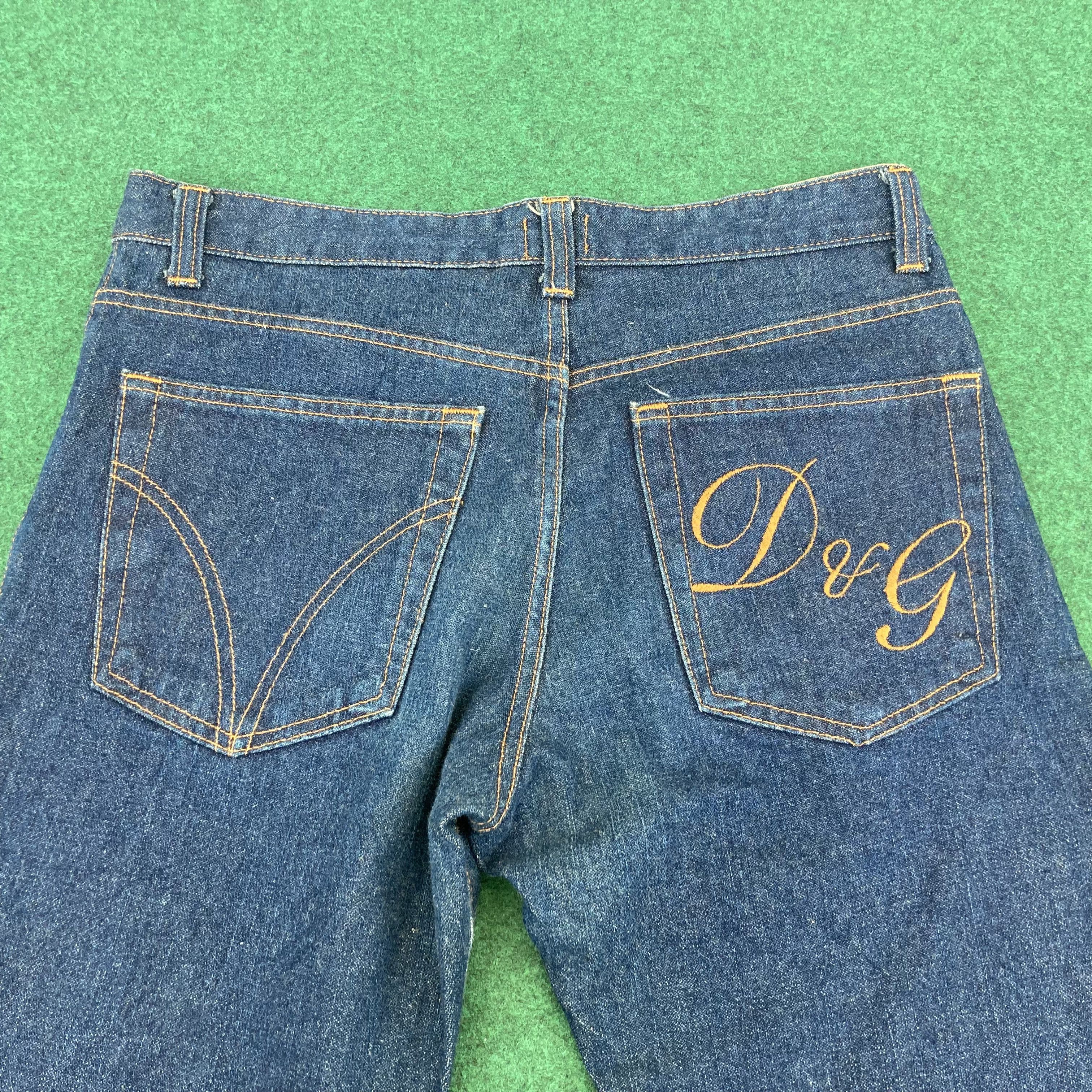 Dolce & Gabbana × Vintage Vtg Dolce and Gabbana Jeans Streetwear Style Rare Size US 31 - 9 Thumbnail