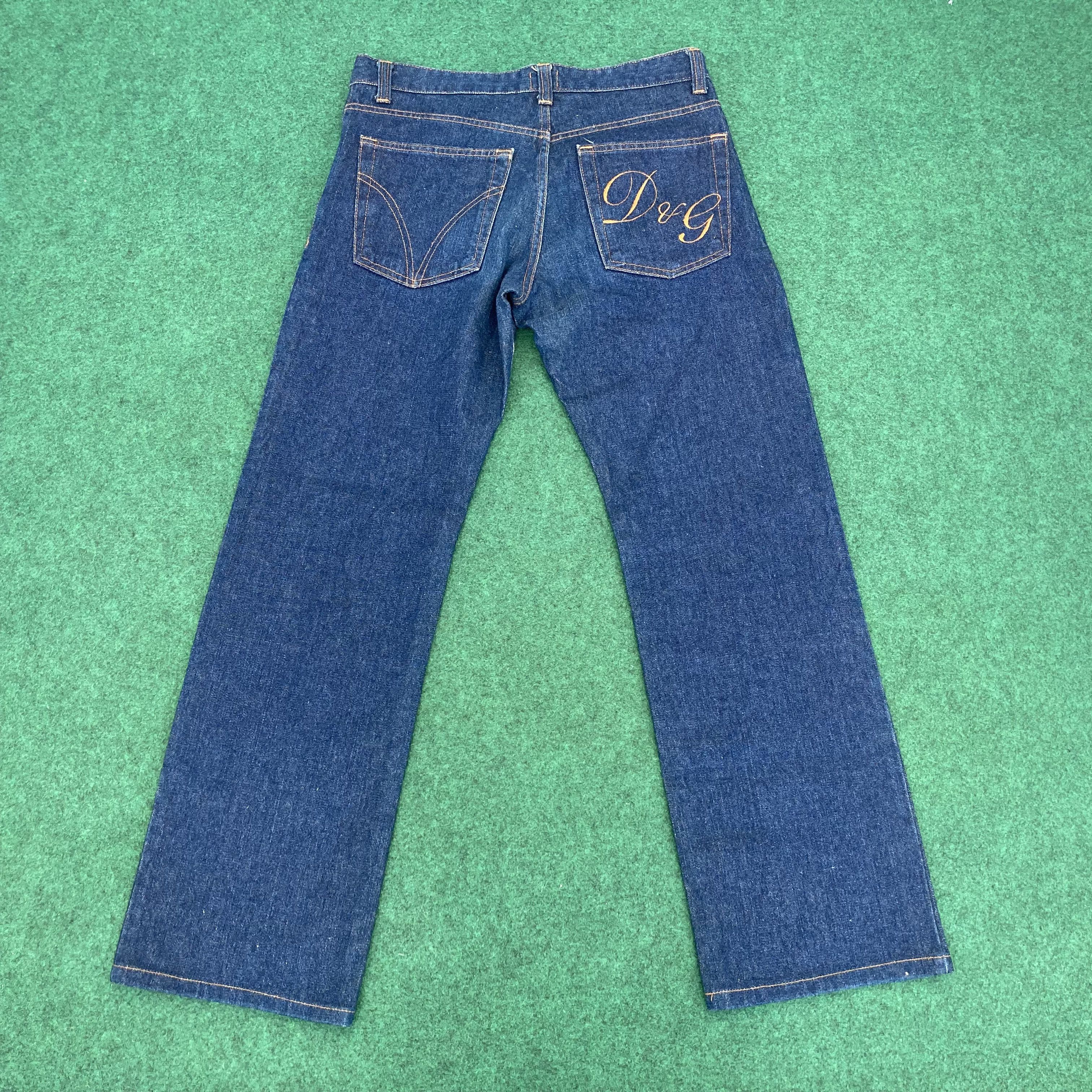 Dolce & Gabbana × Vintage Vtg Dolce and Gabbana Jeans Streetwear Style Rare Size US 31 - 10 Thumbnail