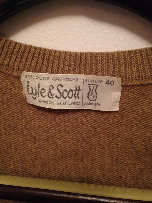 Lyle & Scott Cashmere v-neck Sweater Size US M / EU 48-50 / 2 - 2 Preview