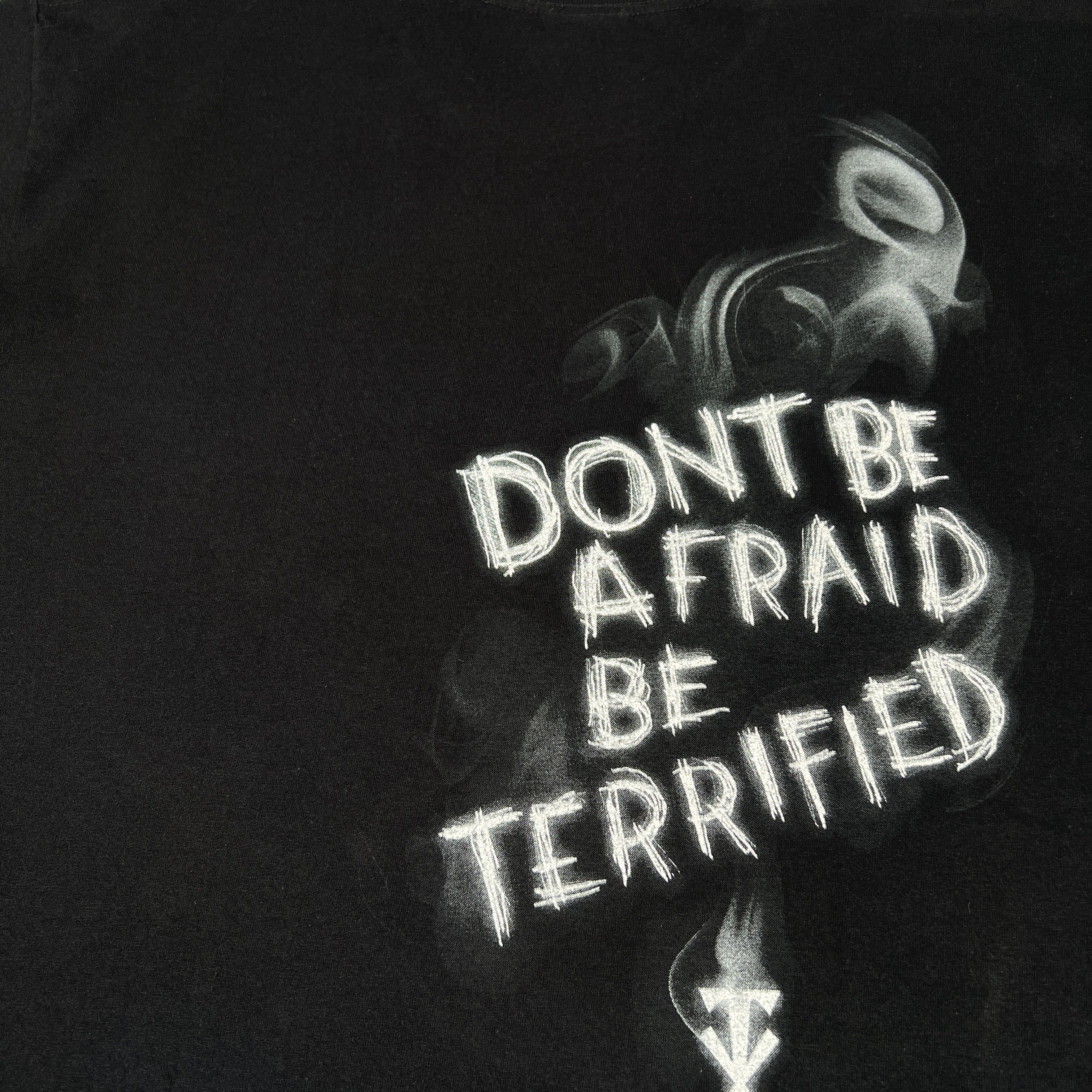Vintage Vintage 00s The Undertaker ‘Don’t Be Afraid’ Promo T Shirt Size US XL / EU 56 / 4 - 6 Thumbnail