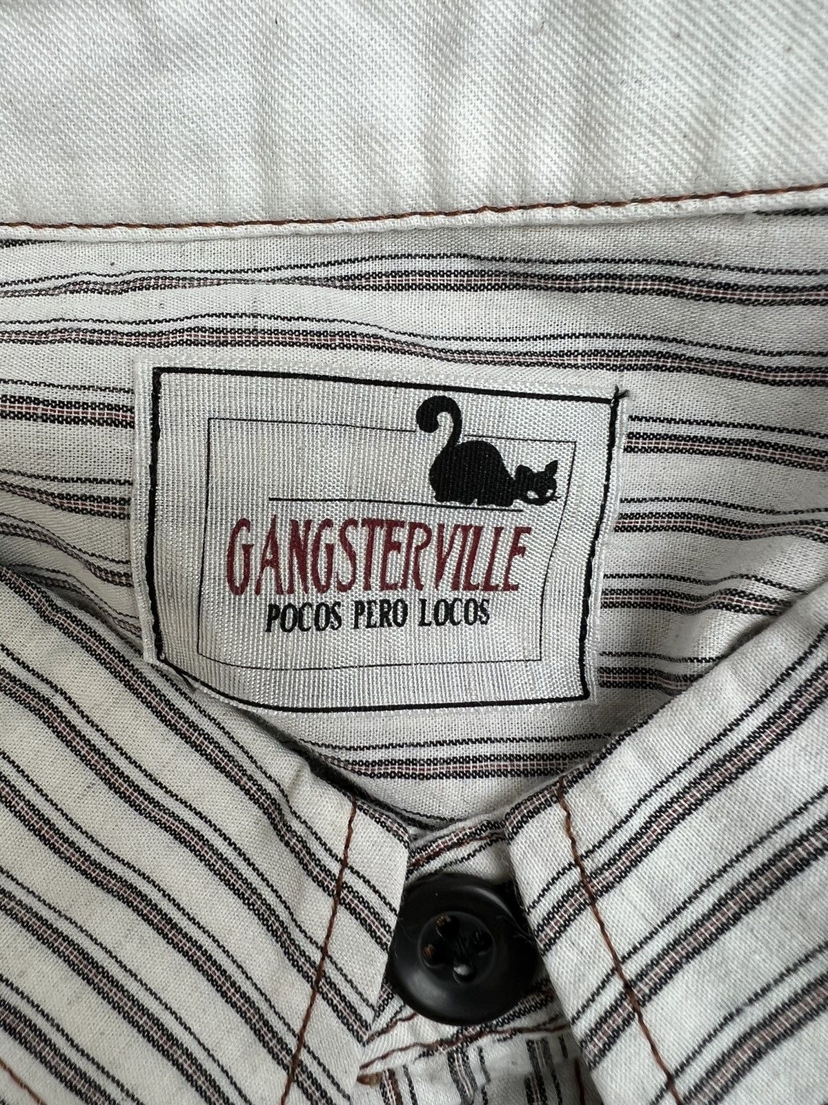 Freewheelers Gangsterville Glad Hand Japan Public Enemy Print Work Shirt Size US S / EU 44-46 / 1 - 16 Thumbnail