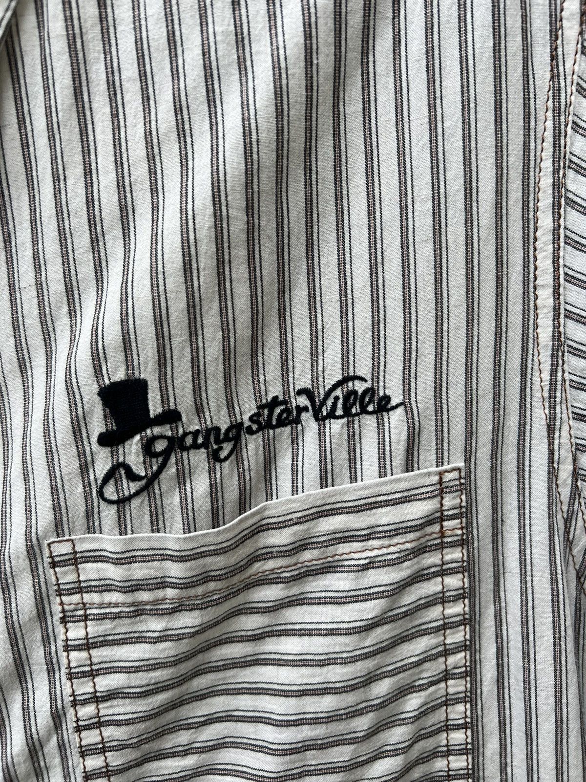 Freewheelers Gangsterville Glad Hand Japan Public Enemy Print Work Shirt Size US S / EU 44-46 / 1 - 7 Thumbnail