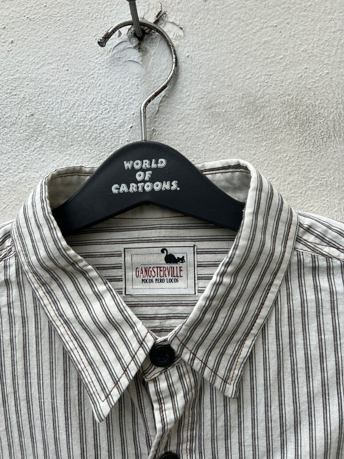 Freewheelers Gangsterville Glad Hand Japan Public Enemy Print Work Shirt Size US S / EU 44-46 / 1 - 6 Thumbnail