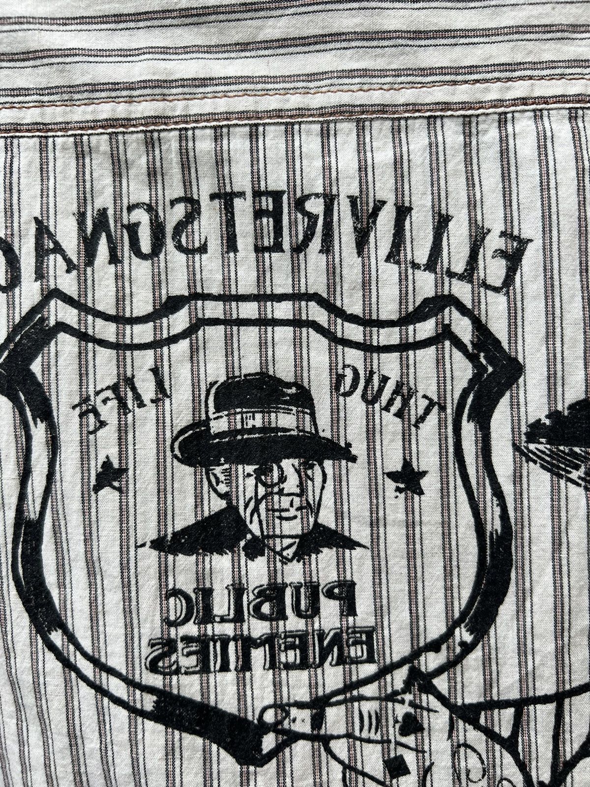 Freewheelers Gangsterville Glad Hand Japan Public Enemy Print Work Shirt Size US S / EU 44-46 / 1 - 15 Thumbnail