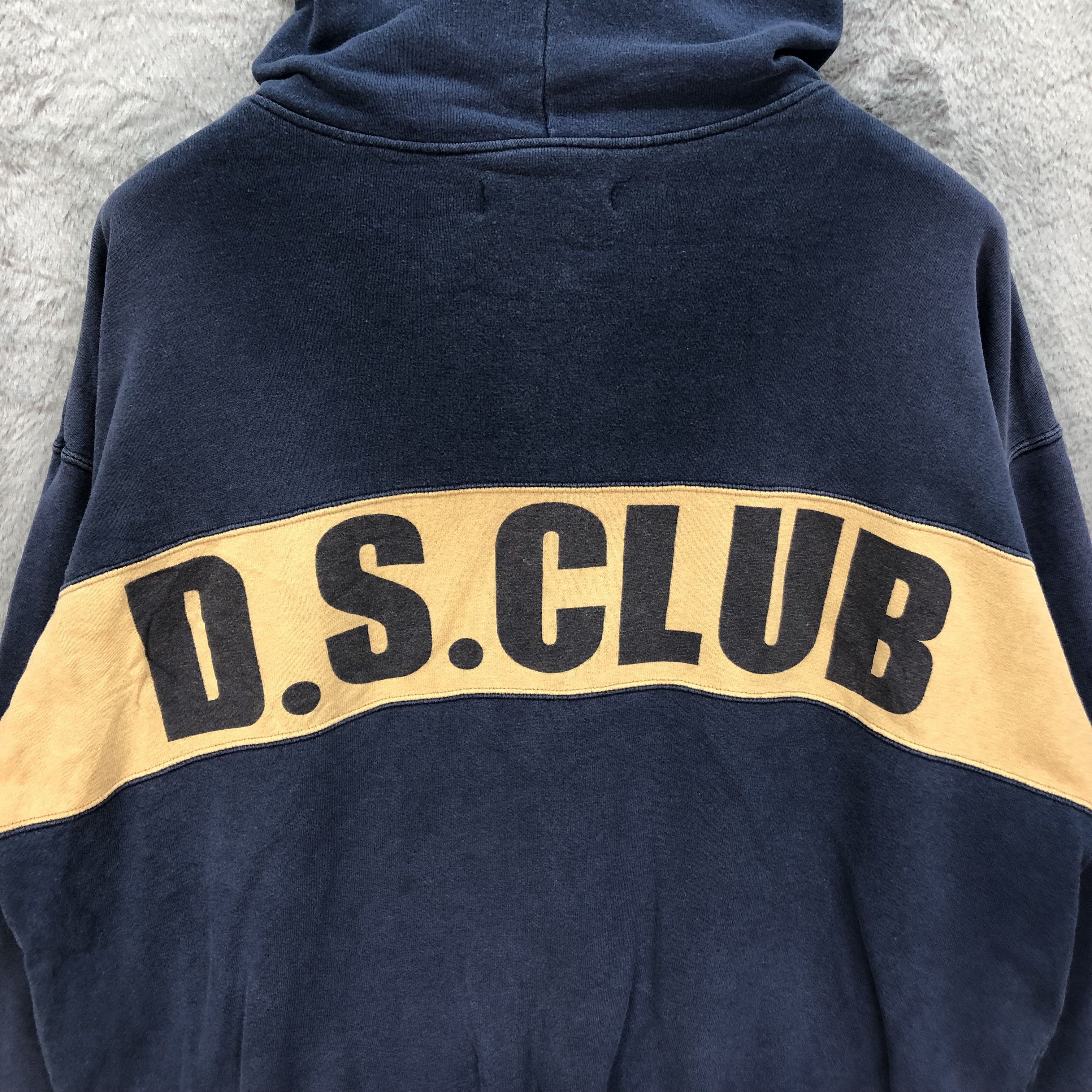 Japanese Brand Vintage The Drug Store's Club Big Logo Hoodies #5332-184 Size US M / EU 48-50 / 2 - 10 Thumbnail