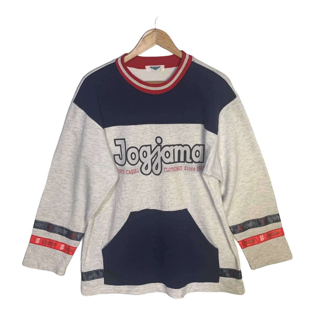 Vintage Vintage jogjama big logo pullover sweatshirt Size US L / EU 52-54 / 3 - 1 Thumbnail