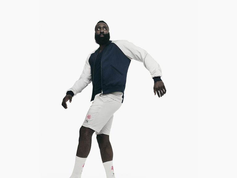 Adidas × Y-3 × Yohji Yamamoto Y-3 x James Harden Floral Reversible Satin Bomber Jacket Size US S / EU 44-46 / 1 - 9 Thumbnail
