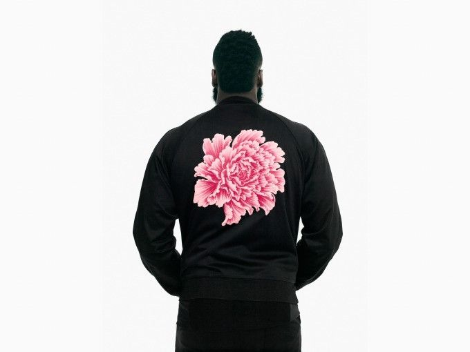 Adidas × Y-3 × Yohji Yamamoto Y-3 x James Harden Floral Reversible Satin Bomber Jacket Size US S / EU 44-46 / 1 - 3 Thumbnail
