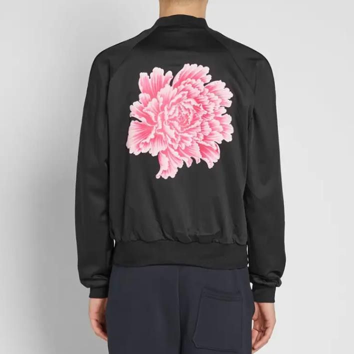 Adidas × Y-3 × Yohji Yamamoto Y-3 x James Harden Floral Reversible Satin Bomber Jacket Size US S / EU 44-46 / 1 - 11 Thumbnail