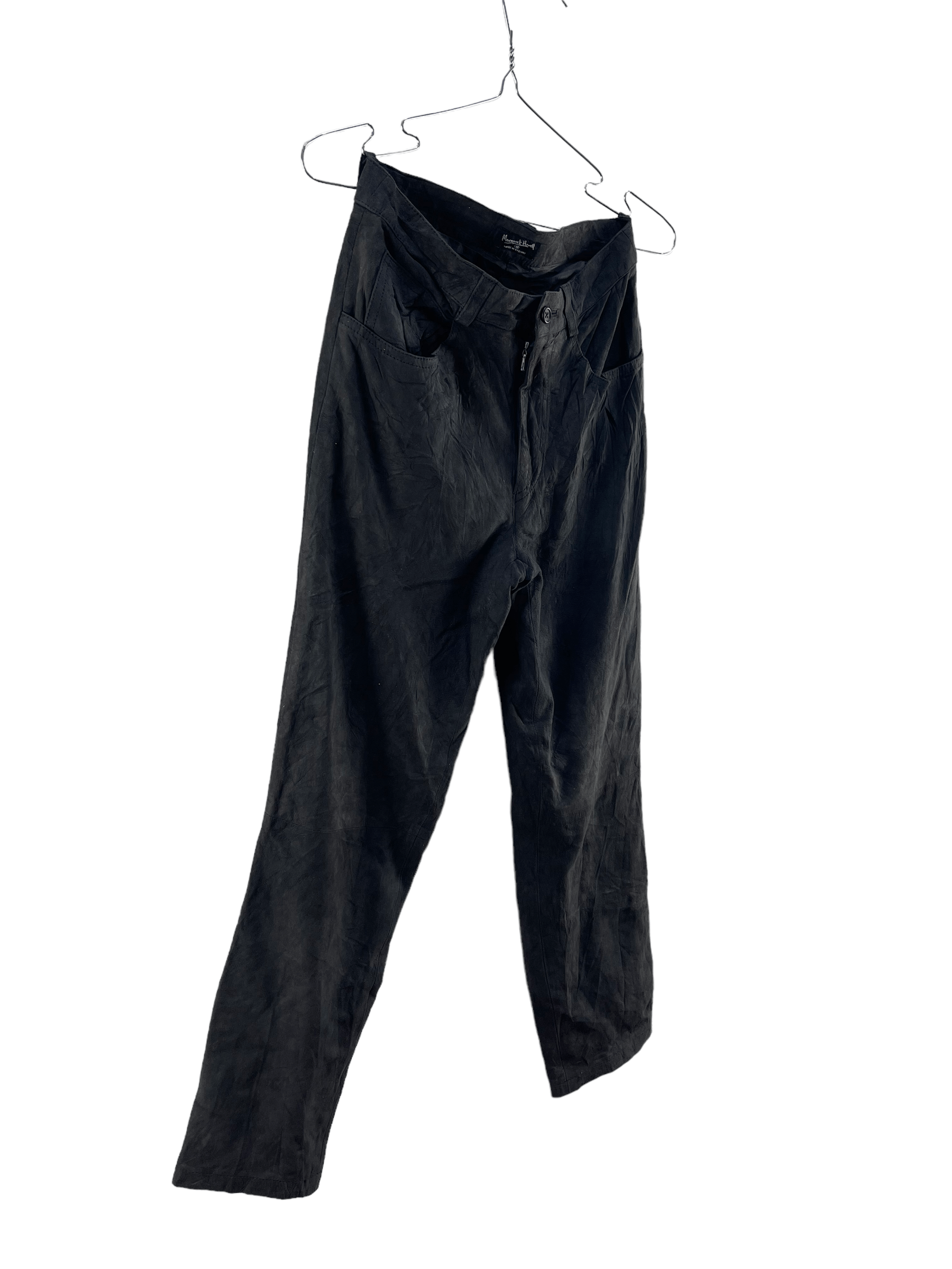 Margaret Howell MARGARET HOWELL LEATHER PANT Size US 26 / EU 42 - 3 Thumbnail