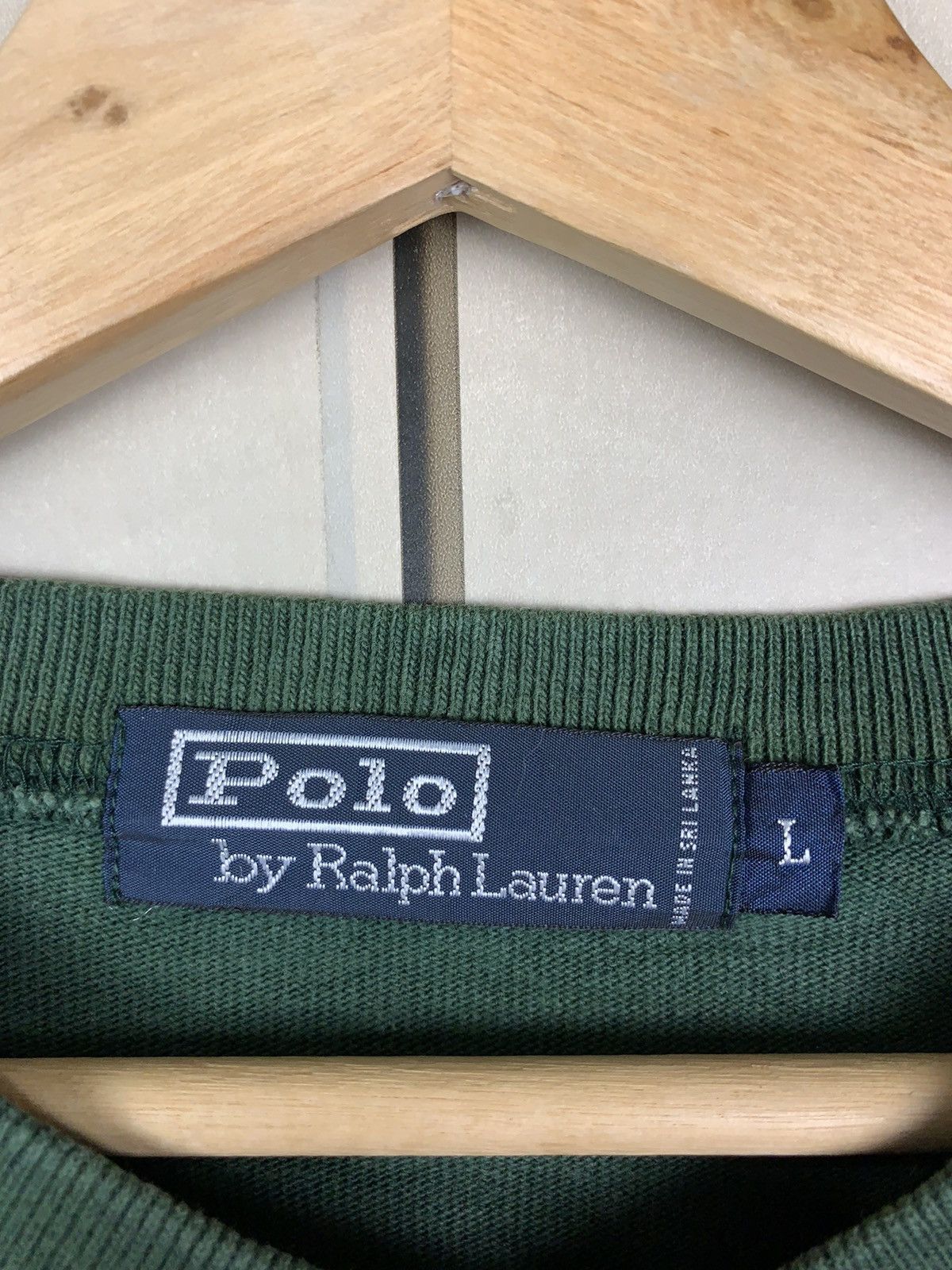 Vintage Vintage Polo by Ralph Lauren Long Sleeve Big Logo Size US L / EU 52-54 / 3 - 9 Thumbnail