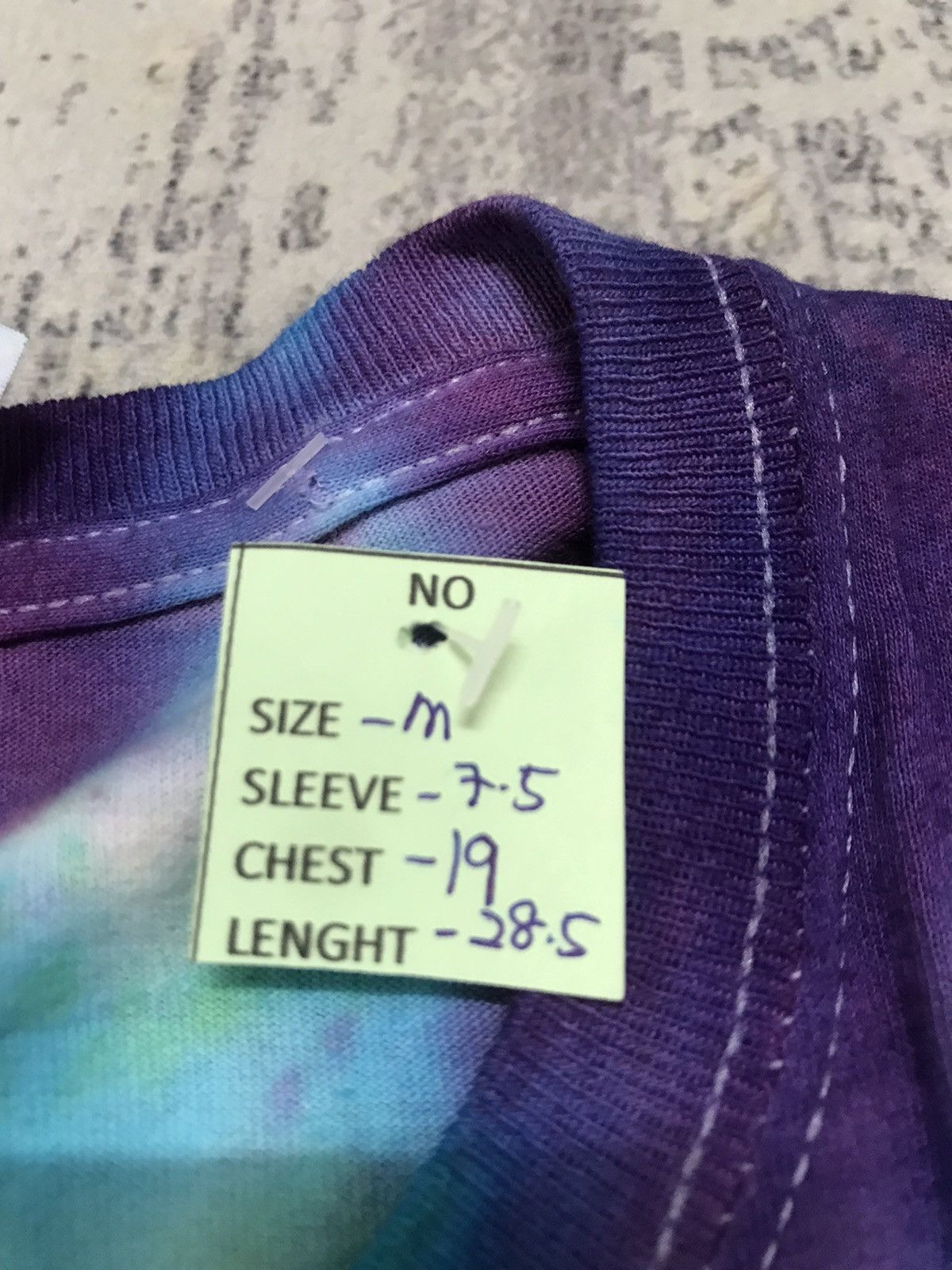 Band Tees × Grateful Dead × Vintage Grateful Dead Summer Tour Dead & Company Tie Dye Shirt Size US M / EU 48-50 / 2 - 8 Thumbnail