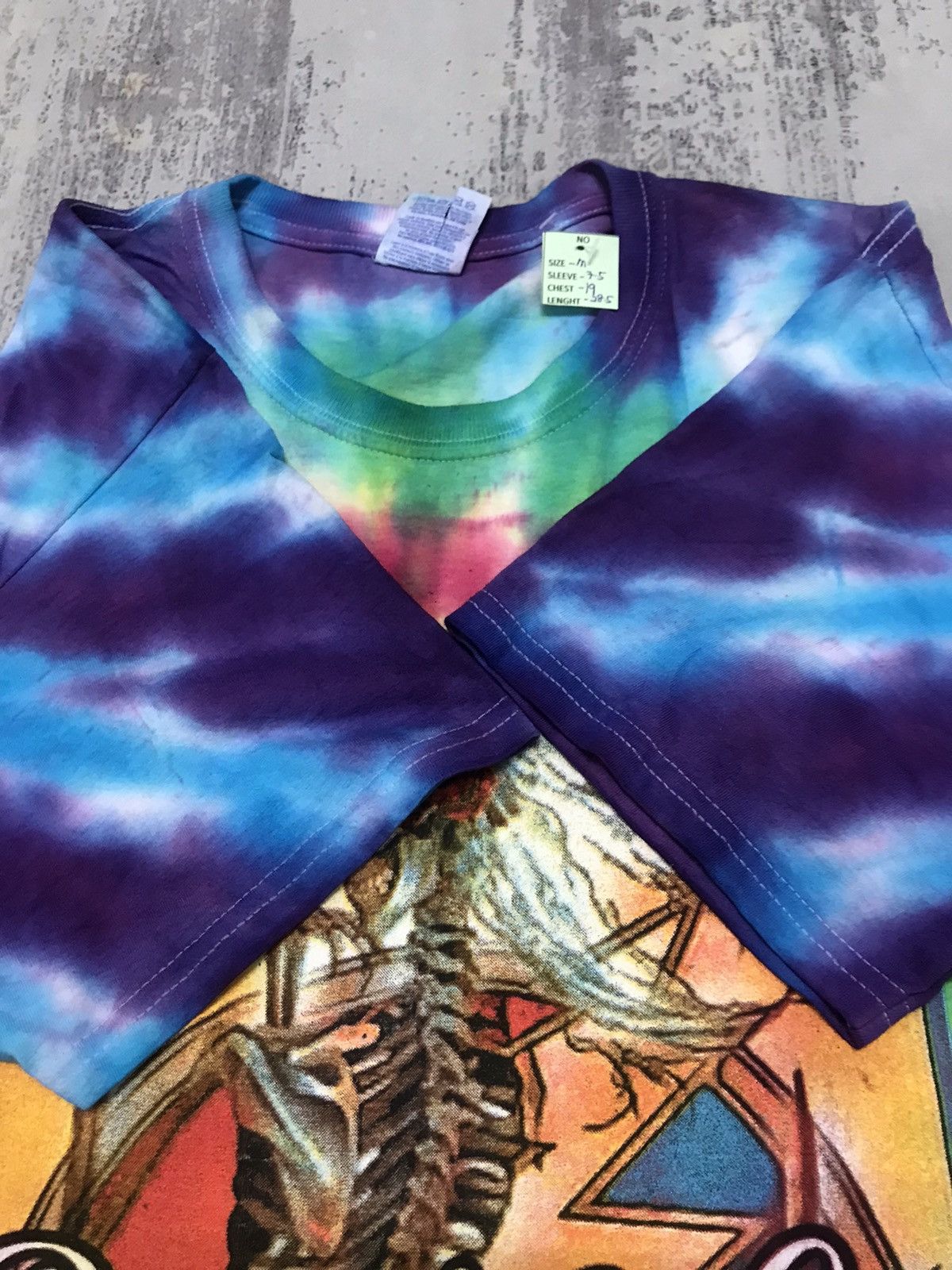 Band Tees × Grateful Dead × Vintage Grateful Dead Summer Tour Dead & Company Tie Dye Shirt Size US M / EU 48-50 / 2 - 5 Thumbnail