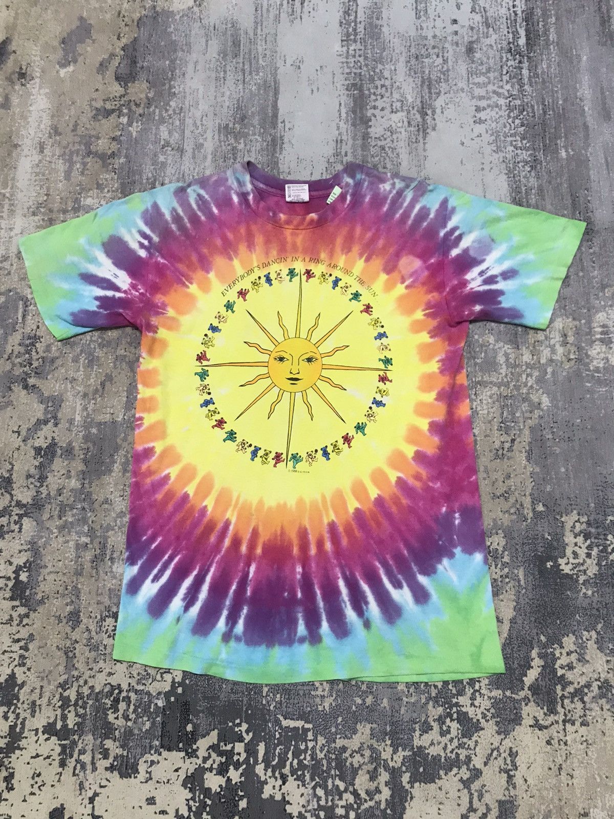 Band Tees × Grateful Dead × Vintage Vintage Grateful Dead Tie Dye Band Shirt Size US M / EU 48-50 / 2 - 1 Thumbnail