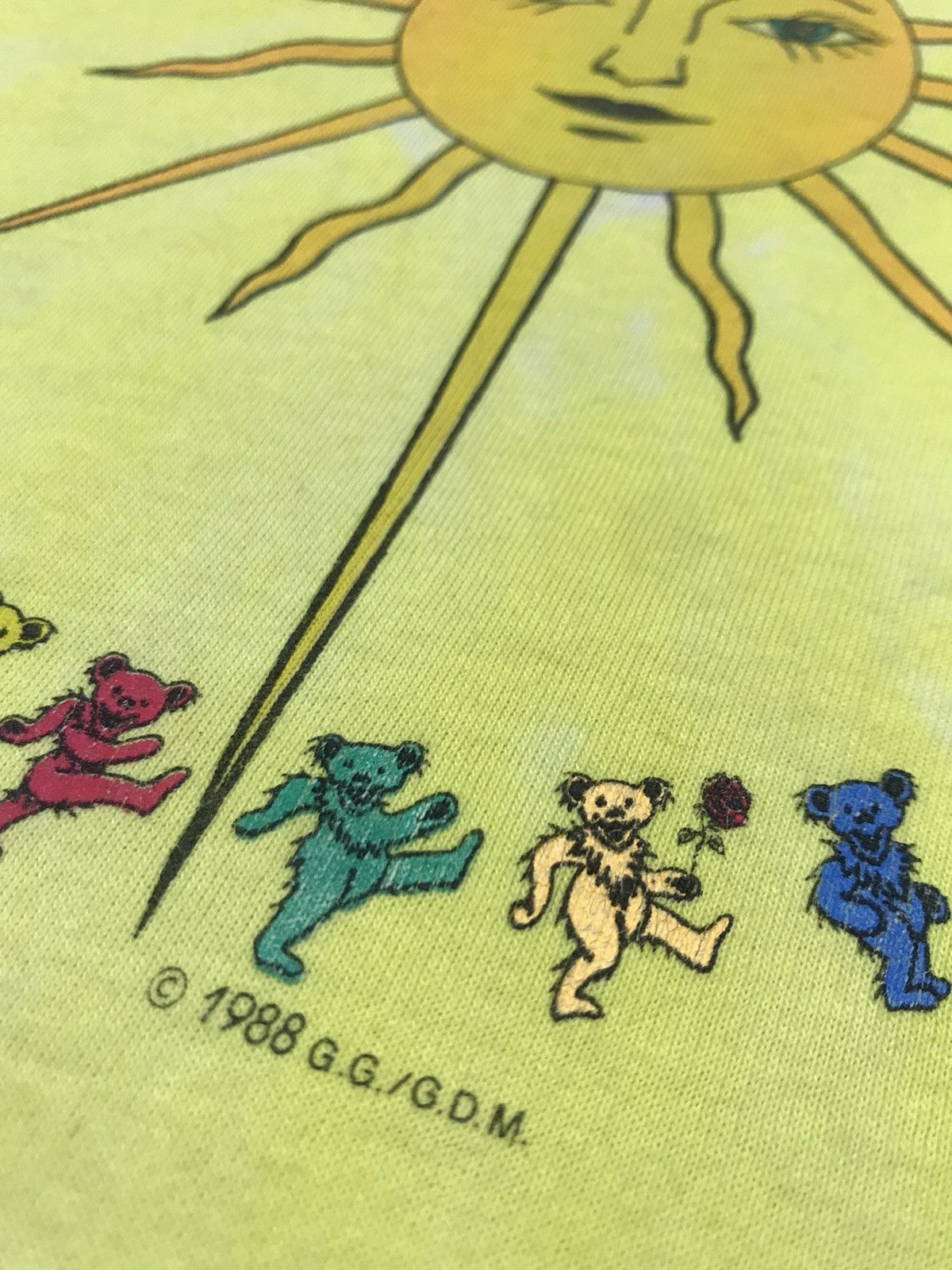 Band Tees × Grateful Dead × Vintage Vintage Grateful Dead Tie Dye Band Shirt Size US M / EU 48-50 / 2 - 4 Thumbnail