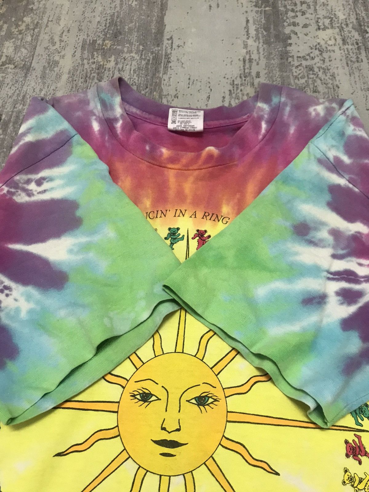 Band Tees × Grateful Dead × Vintage Vintage Grateful Dead Tie Dye Band Shirt Size US M / EU 48-50 / 2 - 5 Thumbnail