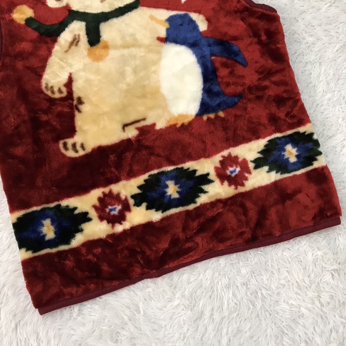 Japanese Brand Nice Printed Fleece Vest by Dog Parade Size US L / EU 52-54 / 3 - 5 Thumbnail