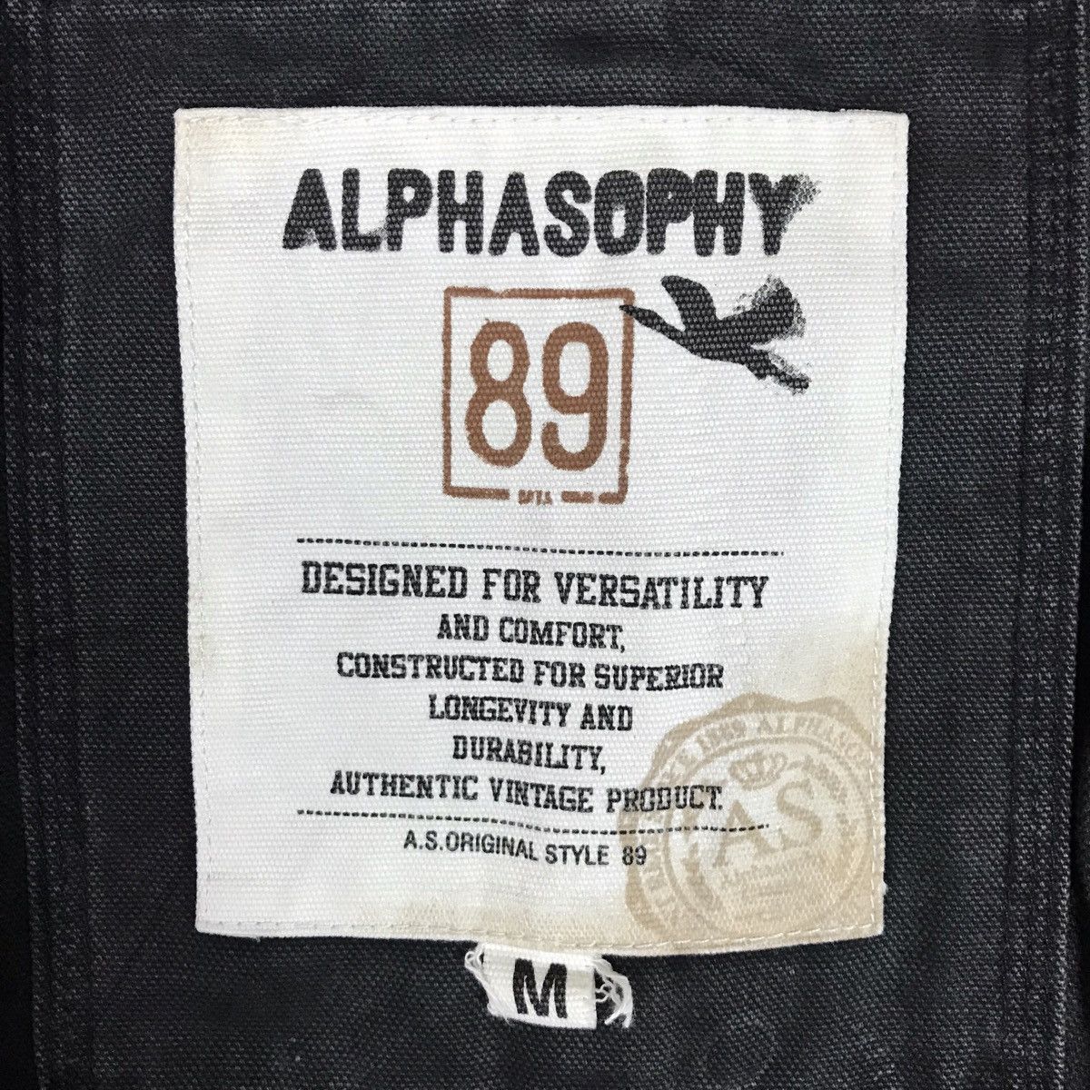 Vintage Vintage ALPHASOPHY Military Field Army Style Heavy Jacket Size US M / EU 48-50 / 2 - 7 Thumbnail