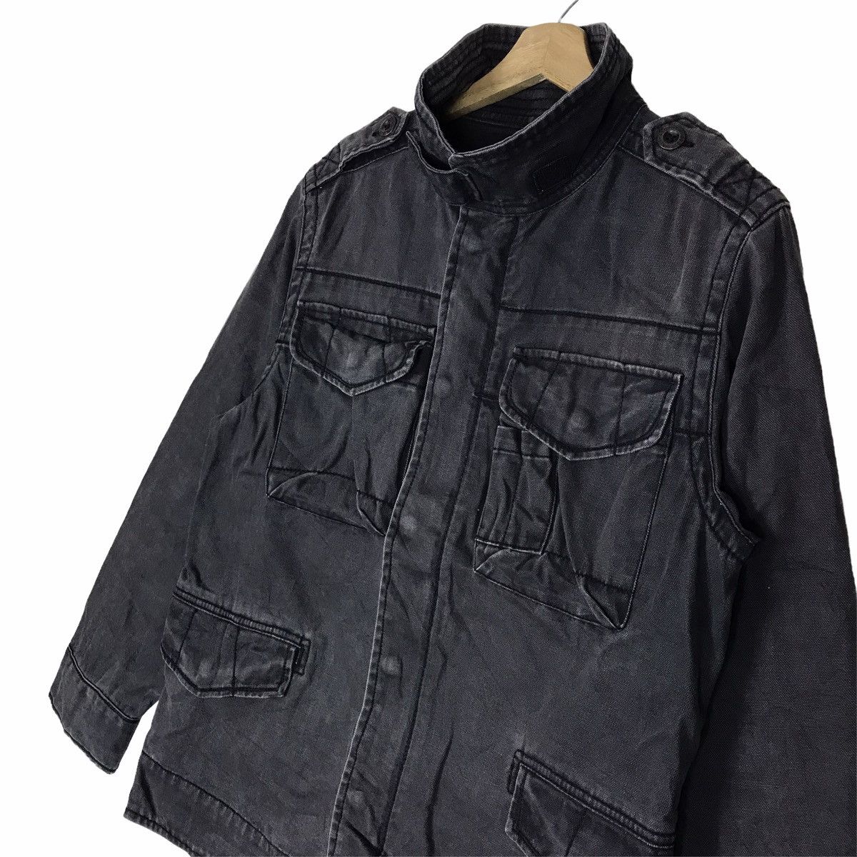 Vintage Vintage ALPHASOPHY Military Field Army Style Heavy Jacket Size US M / EU 48-50 / 2 - 3 Thumbnail