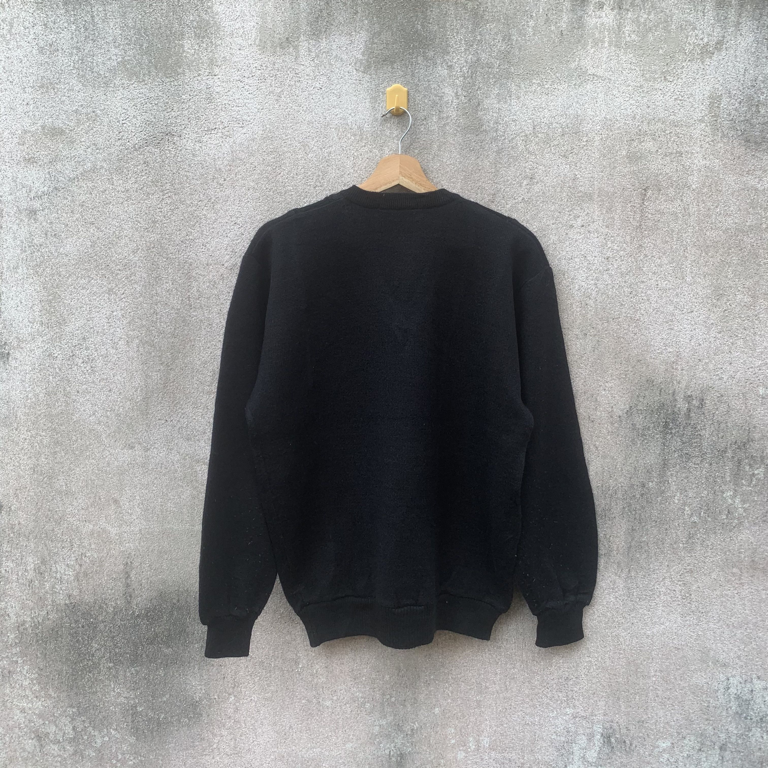 Lindbergh Vintage LINDBERGH Vneck Wool Sweater Pullover Jumper Size US L / EU 52-54 / 3 - 7 Thumbnail