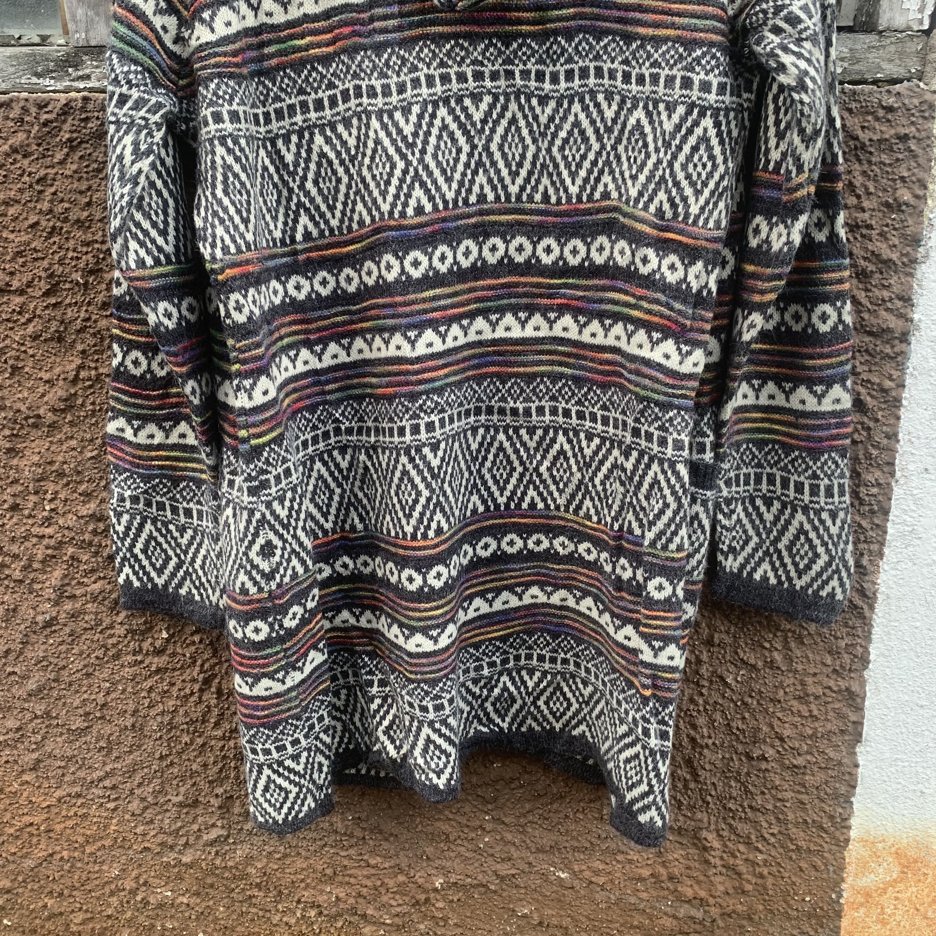 Japanese Brand SEND OFFERS 🍁 2-Pocket Cardigan Navajo Style Hoodie Sweater Size US M / EU 48-50 / 2 - 10 Thumbnail
