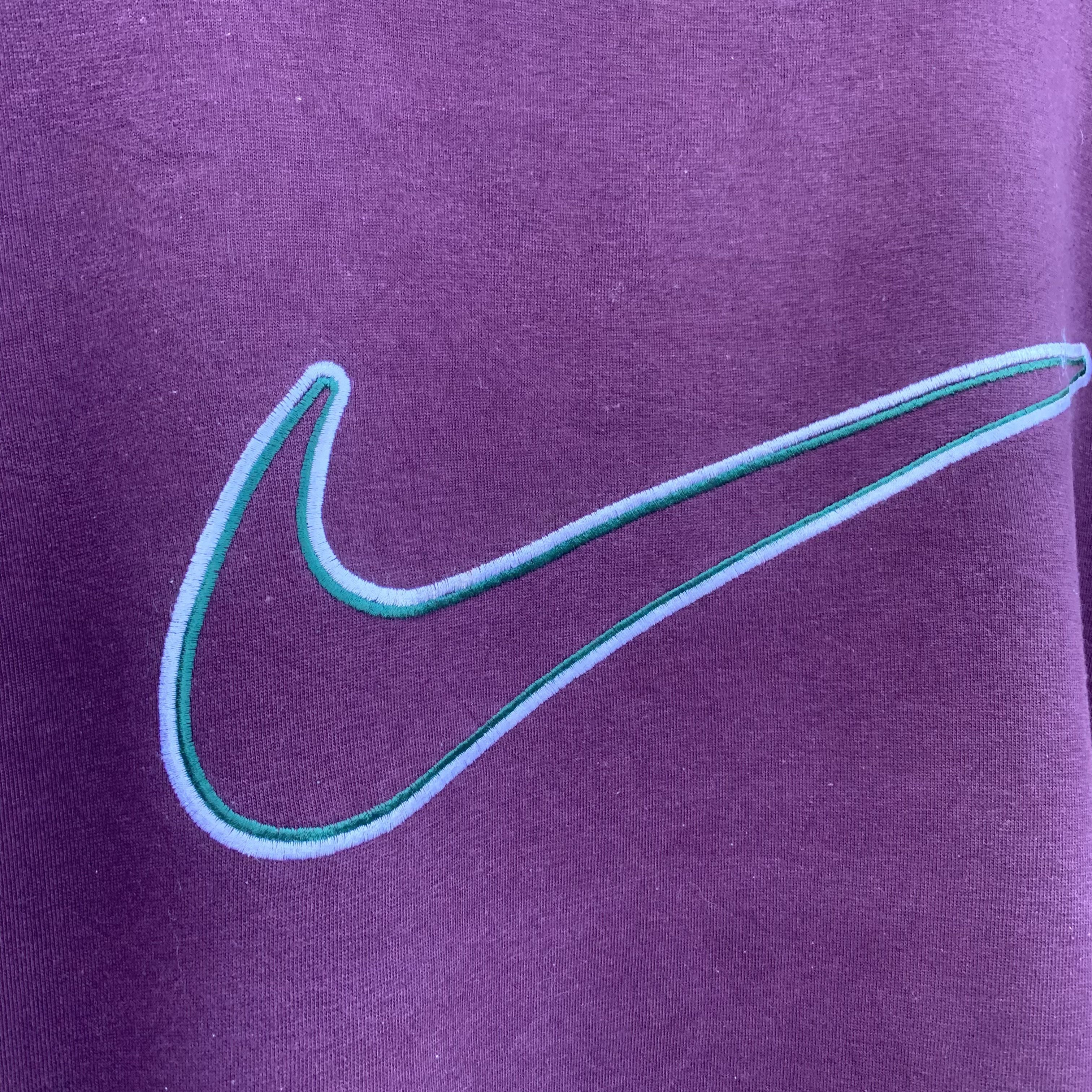 Nike STEALS💥 Vintage 1990s Nike Swoosh Embroidery Logo Pullover Size US M / EU 48-50 / 2 - 4 Thumbnail
