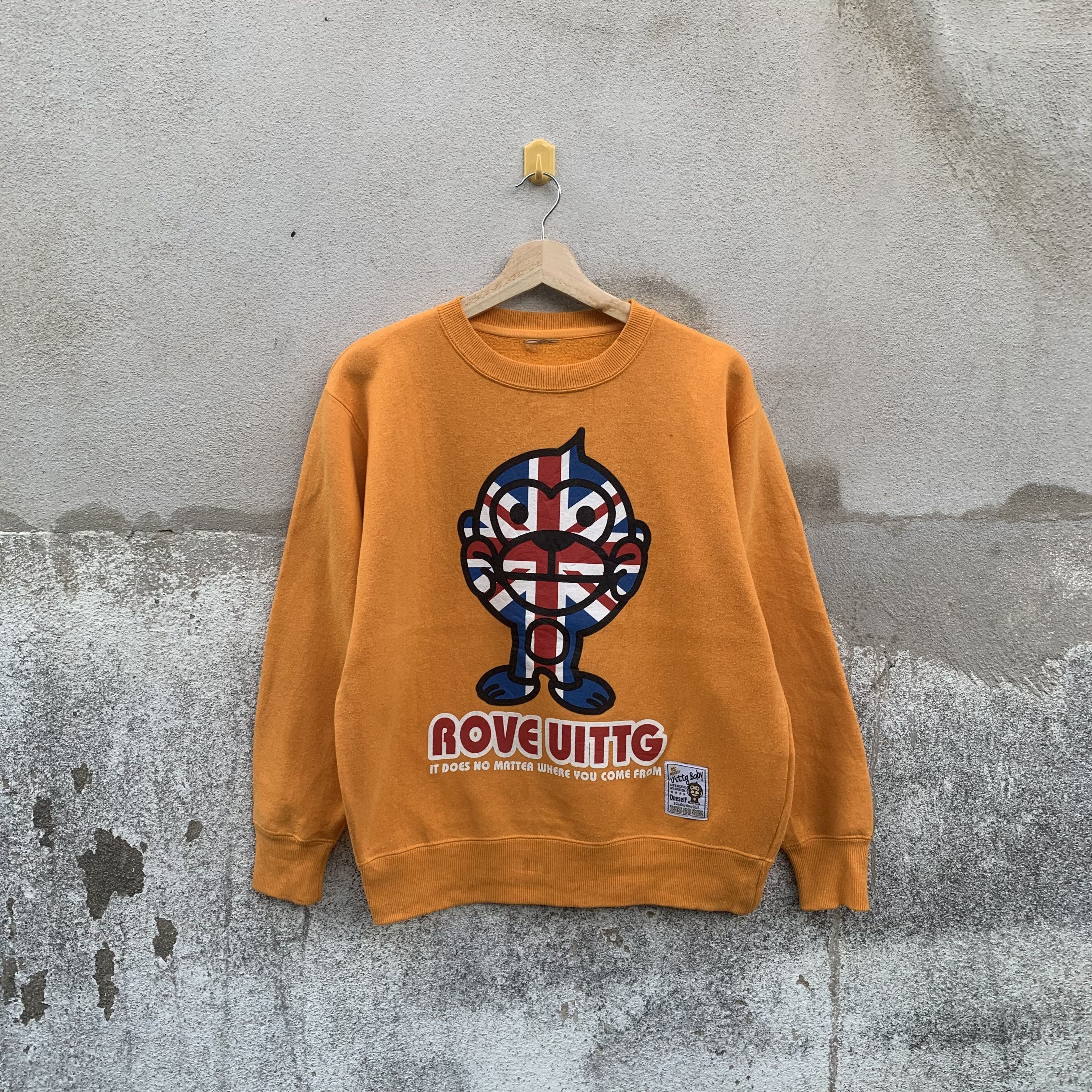 SEND OFFERS 🔥 Y2K Uittg Baby Big Logo Crewneck Sweatshirts