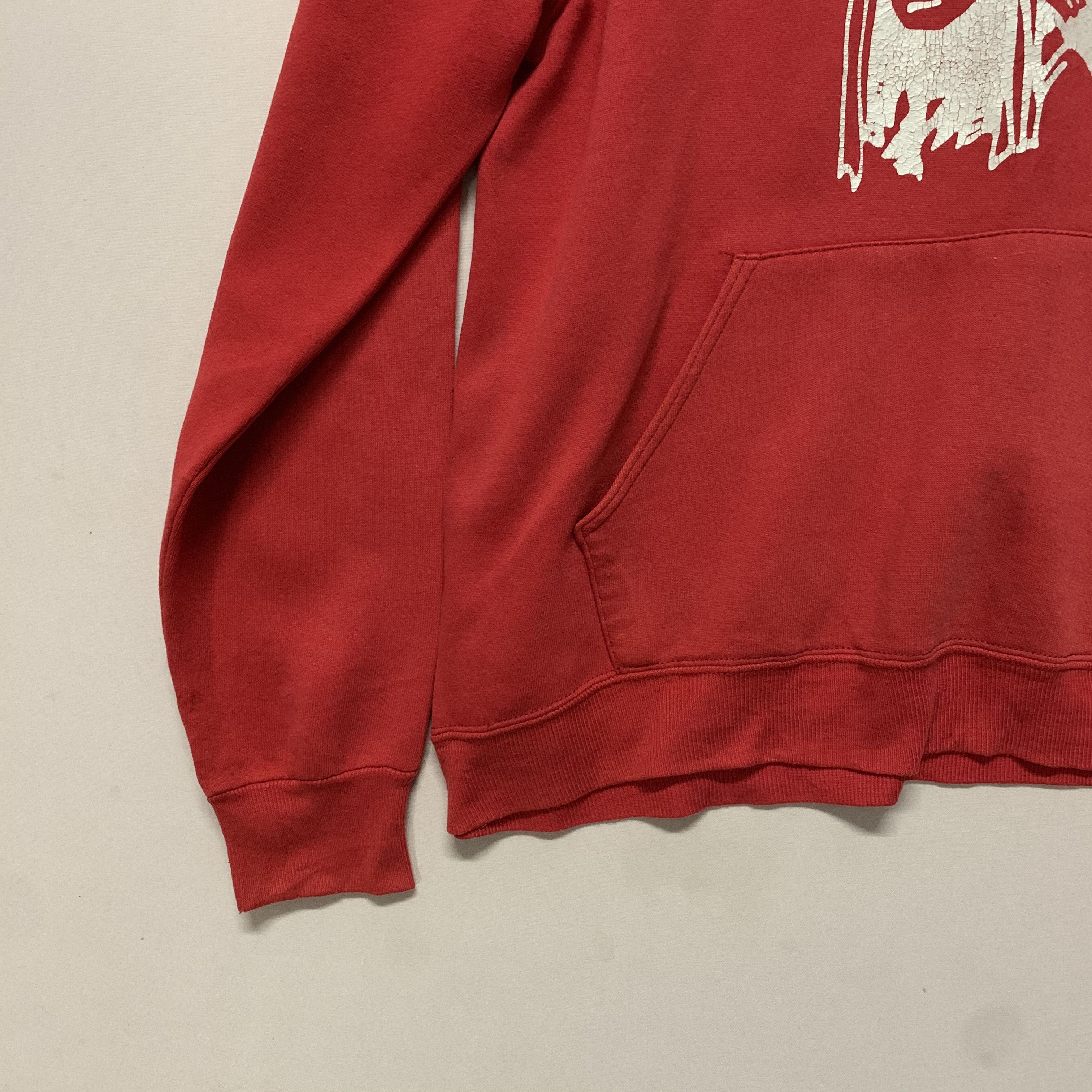 Russell Athletic SEND OFFERS🔥90’s Vintage RUSSELL Athletic Red Indian Hooded Size US M / EU 48-50 / 2 - 3 Thumbnail