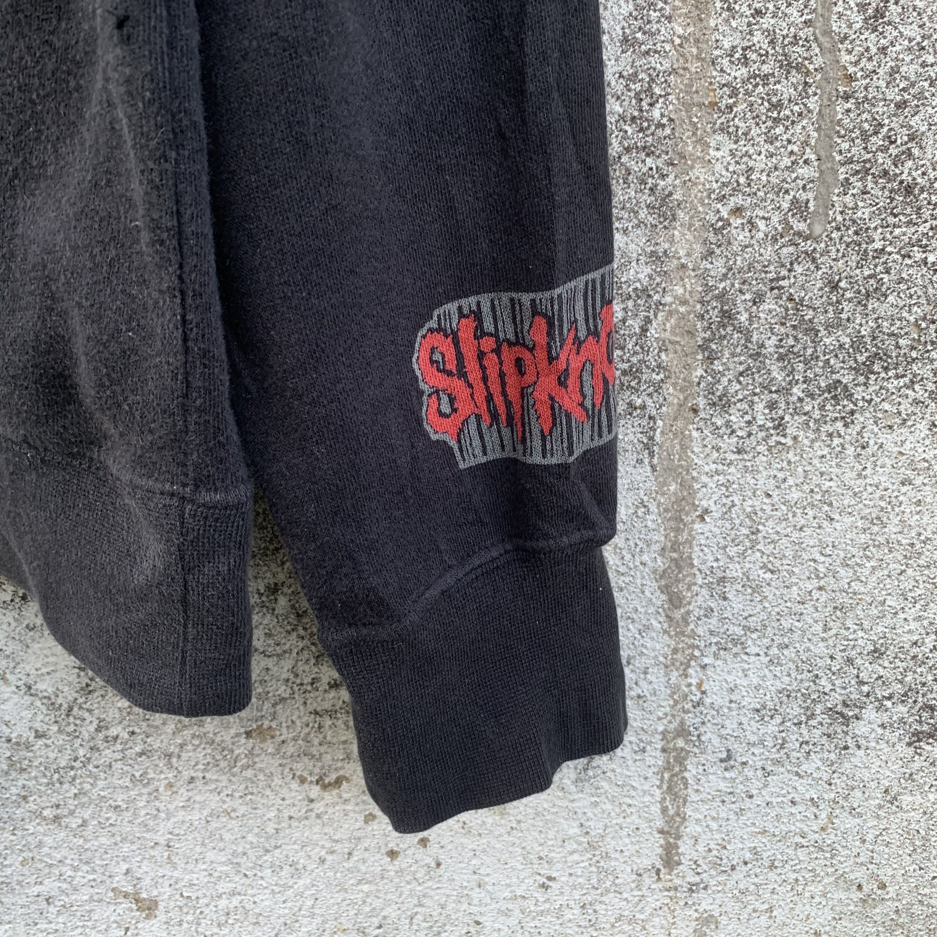 Band Tees Vintage Slipknot Metal Band Hooded Zip Ups Pullover Size US M / EU 48-50 / 2 - 4 Thumbnail