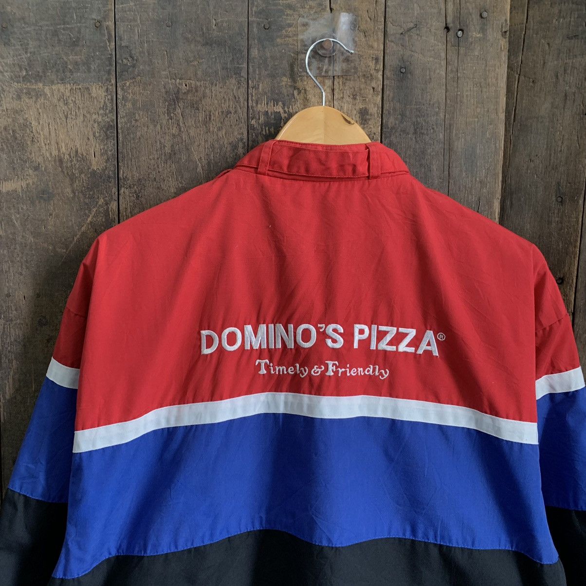 Japanese Brand Vintage Domino Pizza Bomber Jacket Size US M / EU 48-50 / 2 - 11 Thumbnail