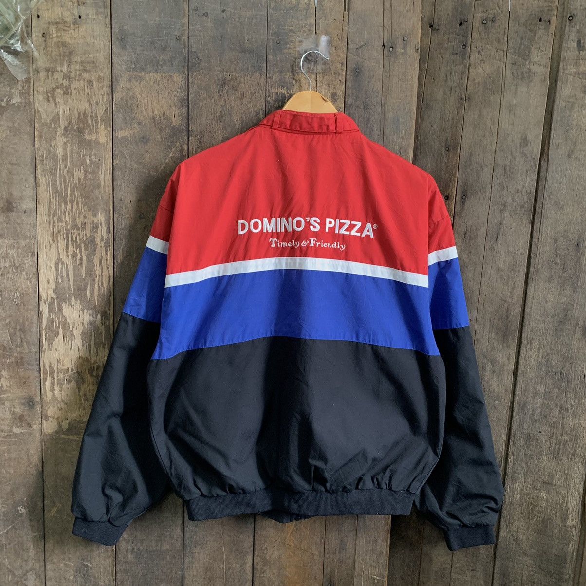 Japanese Brand Vintage Domino Pizza Bomber Jacket Size US M / EU 48-50 / 2 - 10 Thumbnail