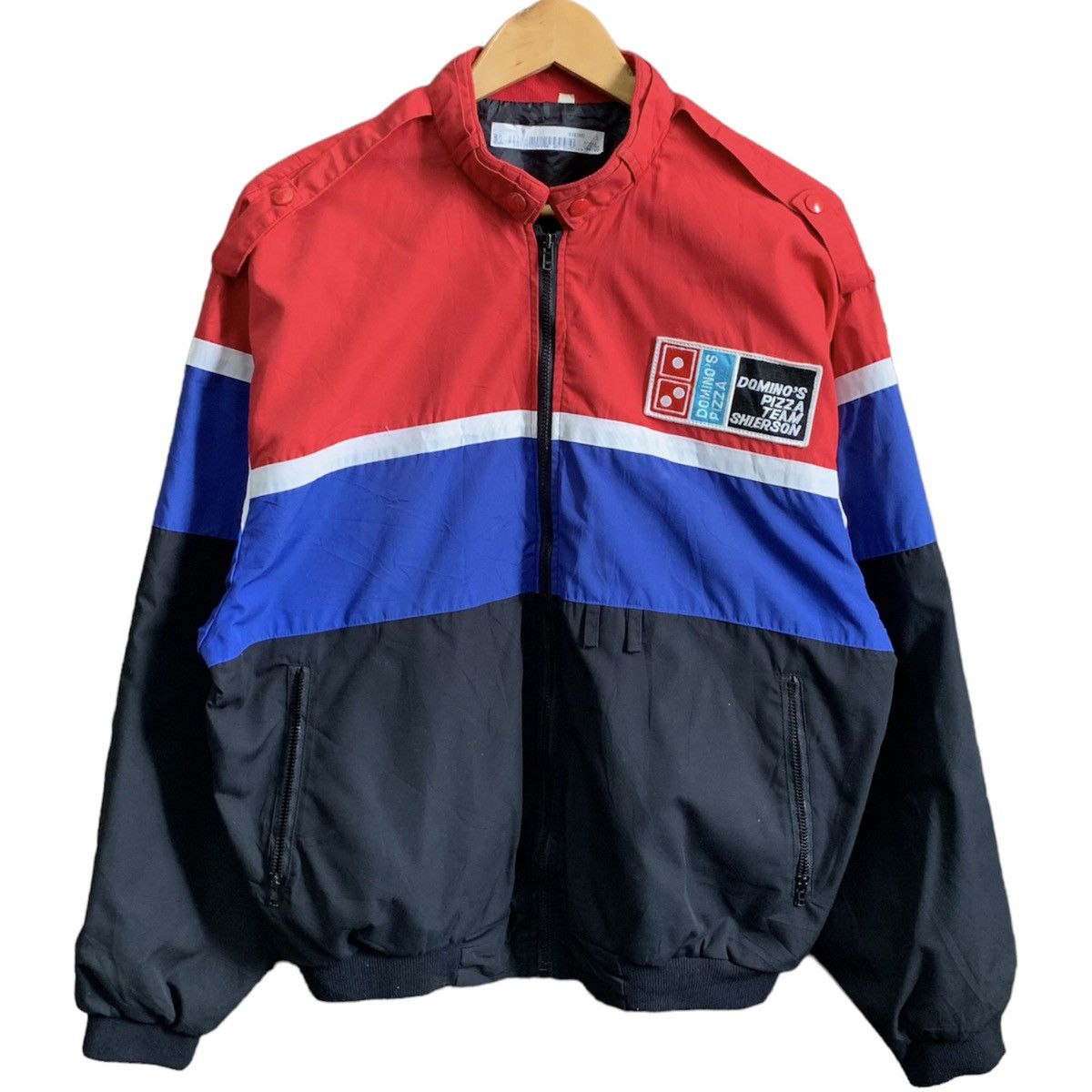 Vintage Domino Pizza Bomber Jacket