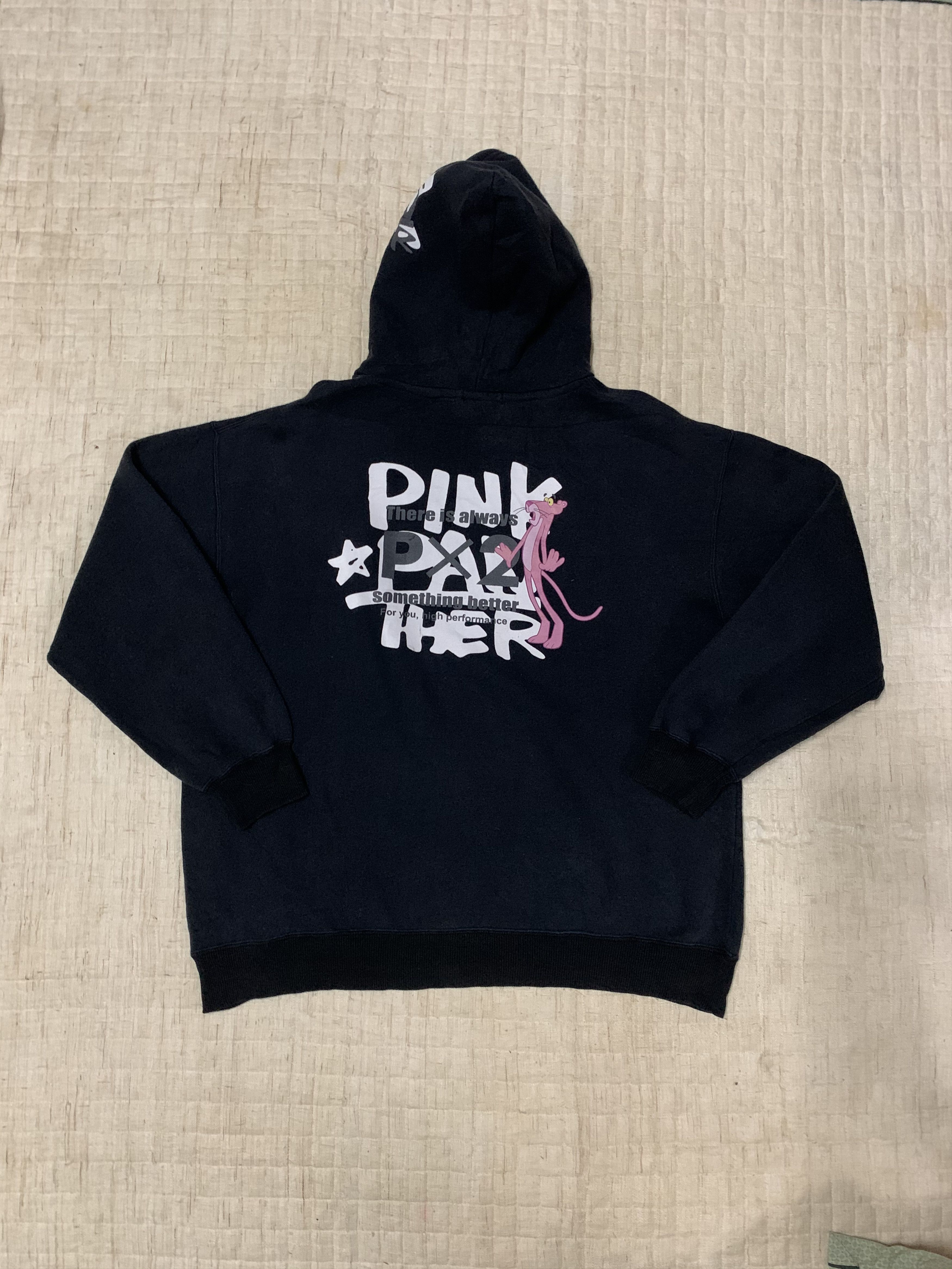 Vintage Vintage Pink Panther Movie Hooded Pullover Sweatshirt Size US L / EU 52-54 / 3 - 7 Thumbnail