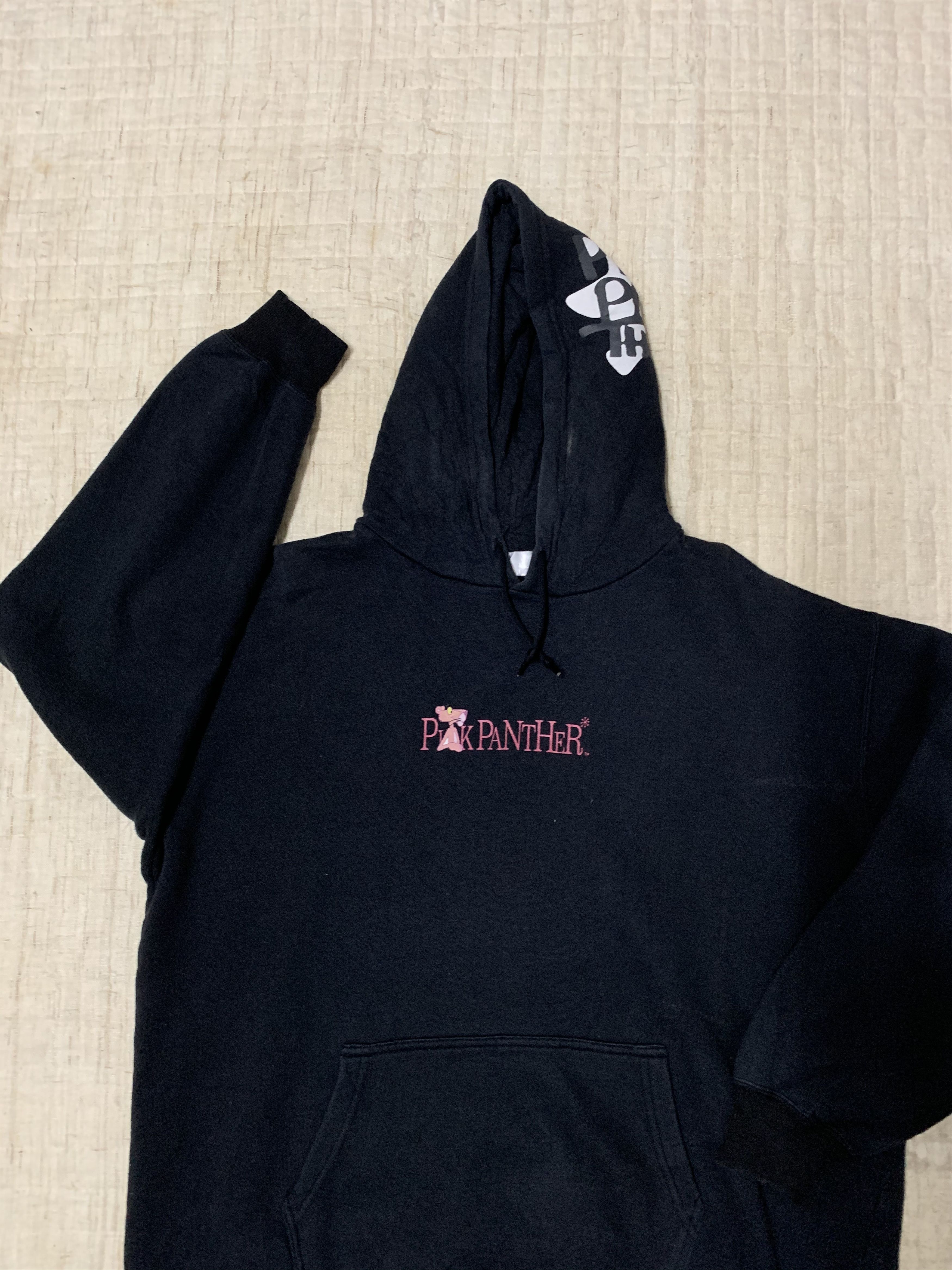 Vintage Vintage Pink Panther Movie Hooded Pullover Sweatshirt Size US L / EU 52-54 / 3 - 4 Thumbnail