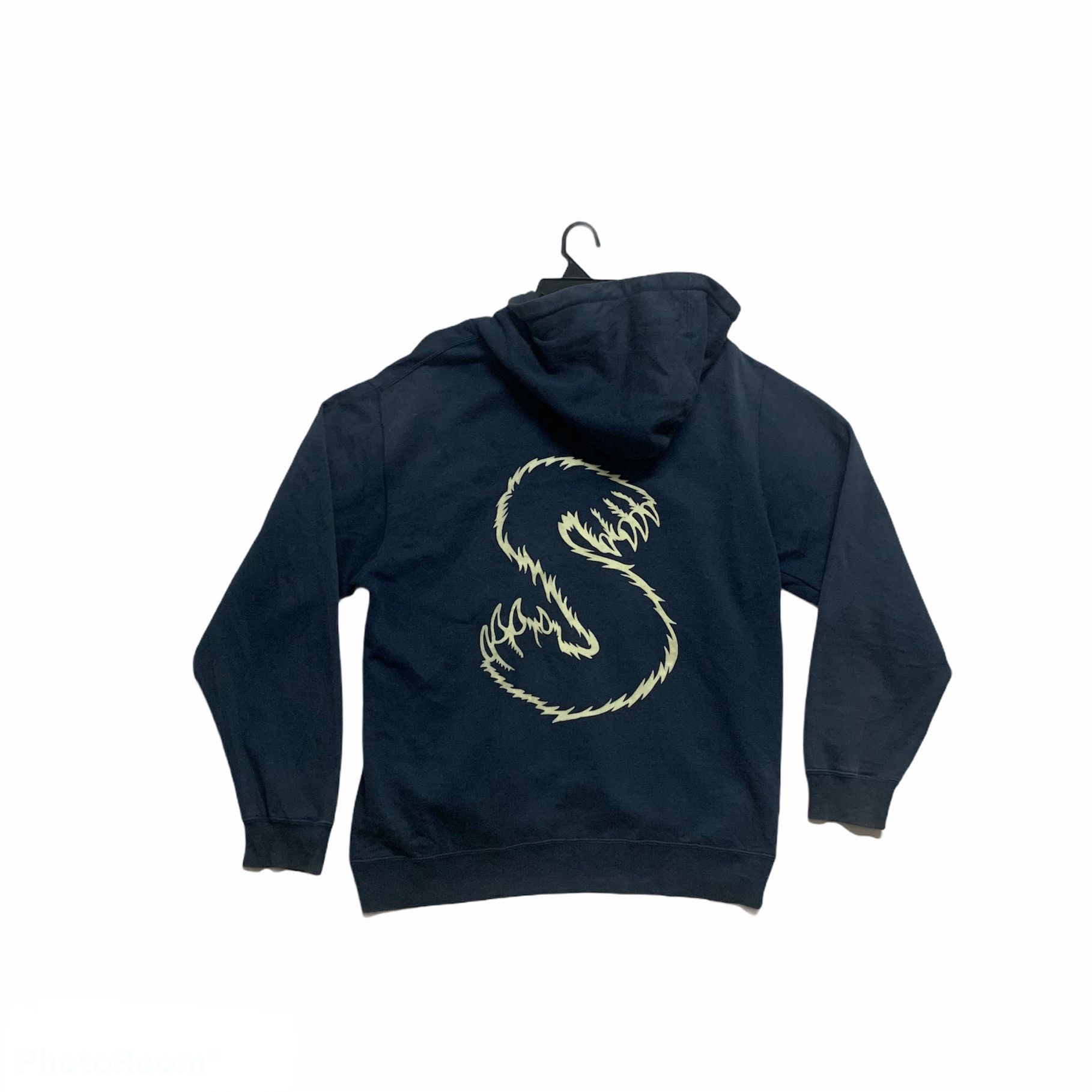 Stussy Vintage Stussy Hooded Sweater Pullover Sweatshirt Size US L / EU 52-54 / 3 - 1 Thumbnail