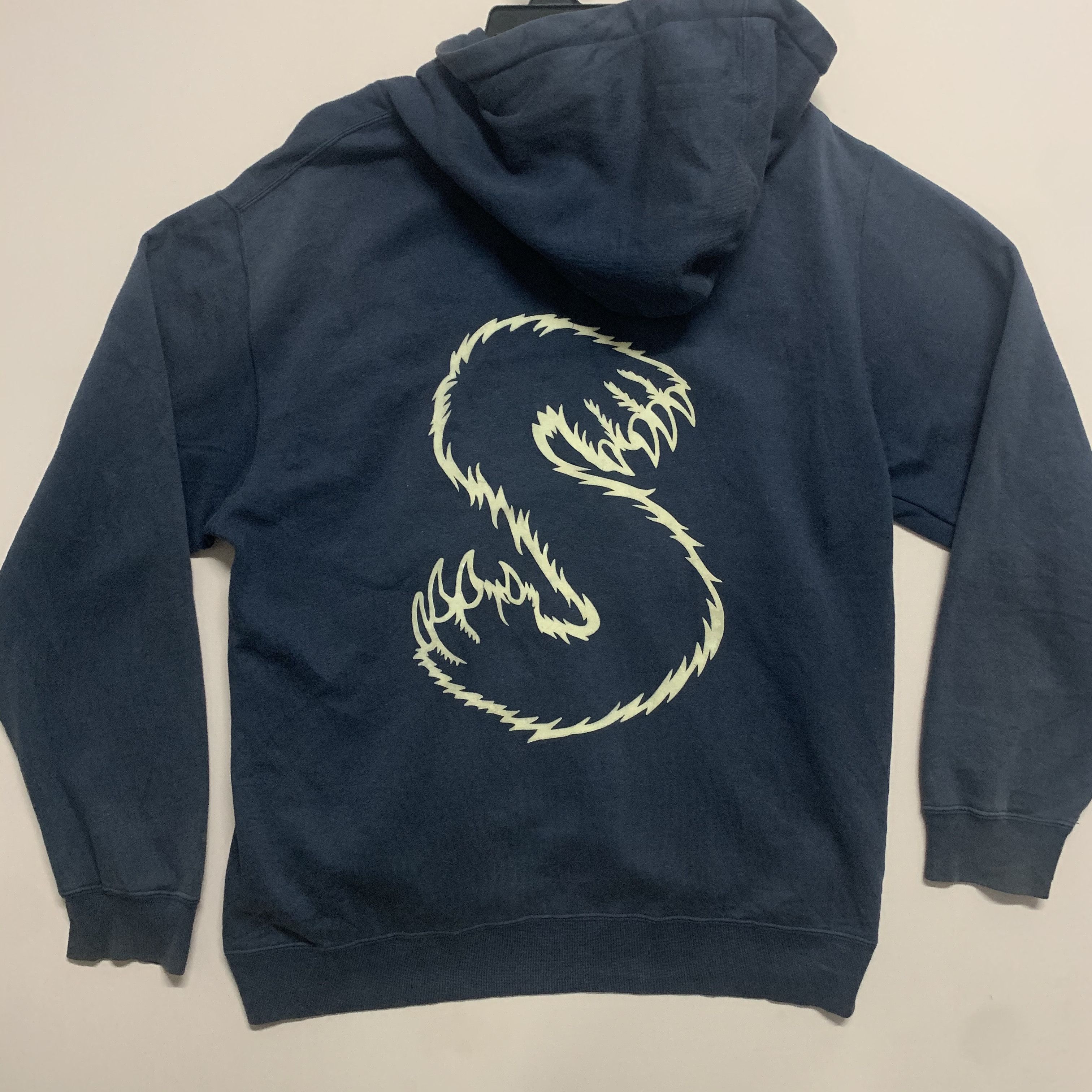 Stussy Vintage Stussy Hooded Sweater Pullover Sweatshirt Size US L / EU 52-54 / 3 - 8 Thumbnail