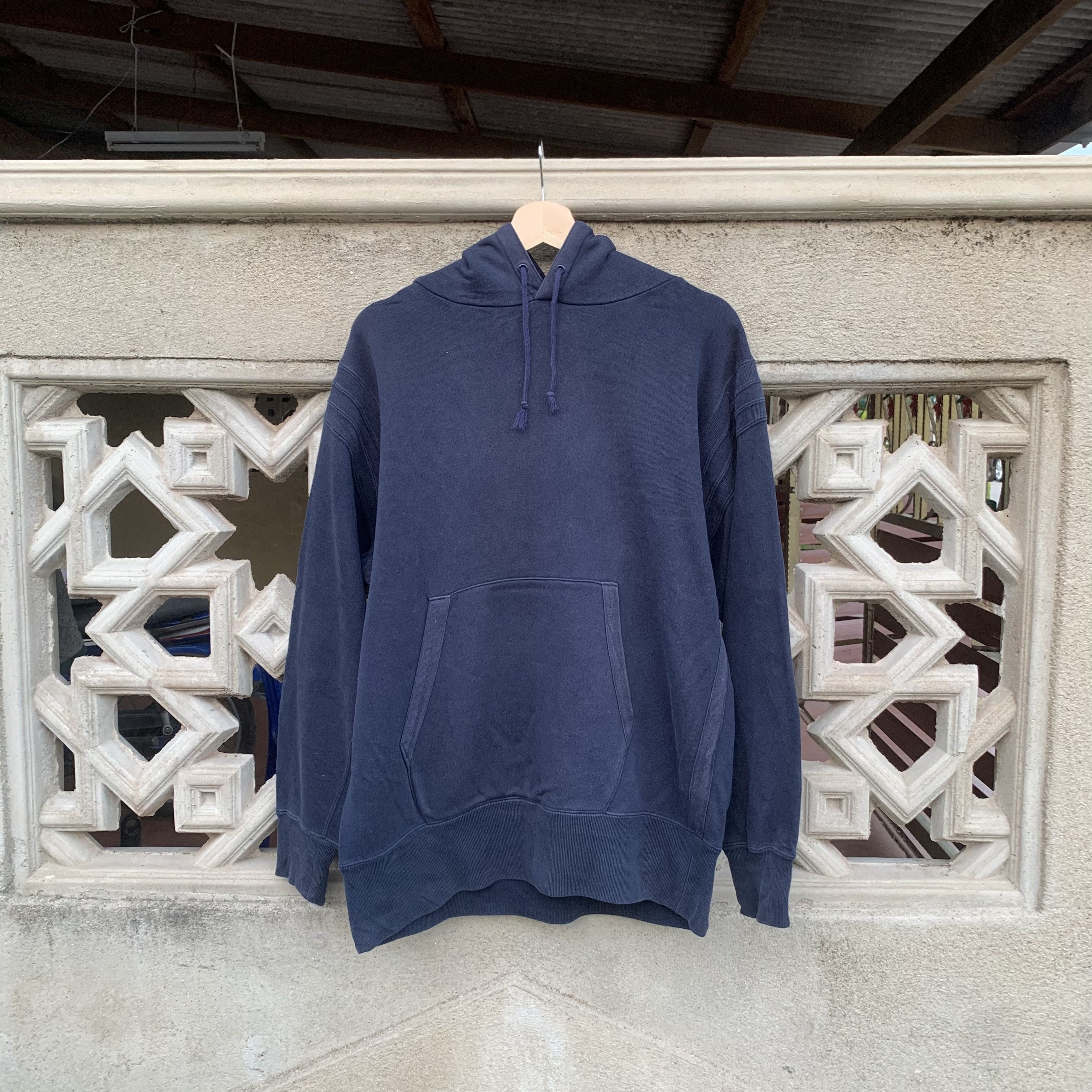 Fat Tokyo Fat Titch Brand Plain Hooded Pullover Sweatshirts Size US L / EU 52-54 / 3 - 1 Thumbnail