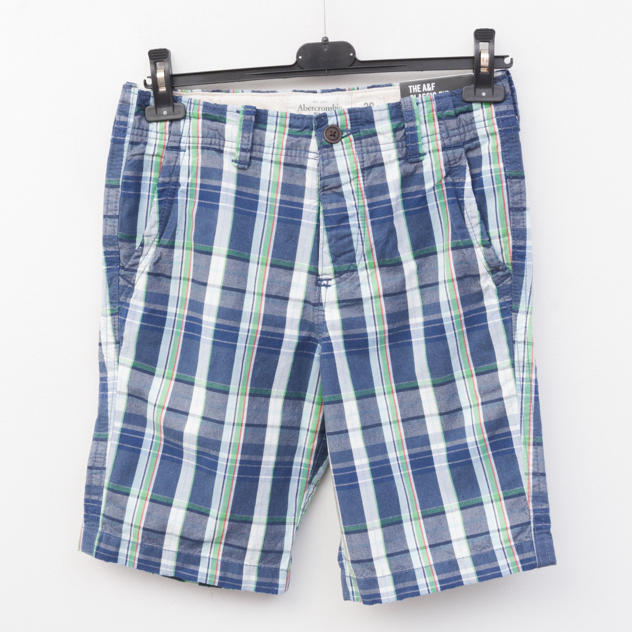 Abercrombie & Fitch ABERCROMBIE & FITCH W28 Shorts Bottoms Summer Plaid RRP 42€ Size US 28 / EU 44 - 1 Thumbnail