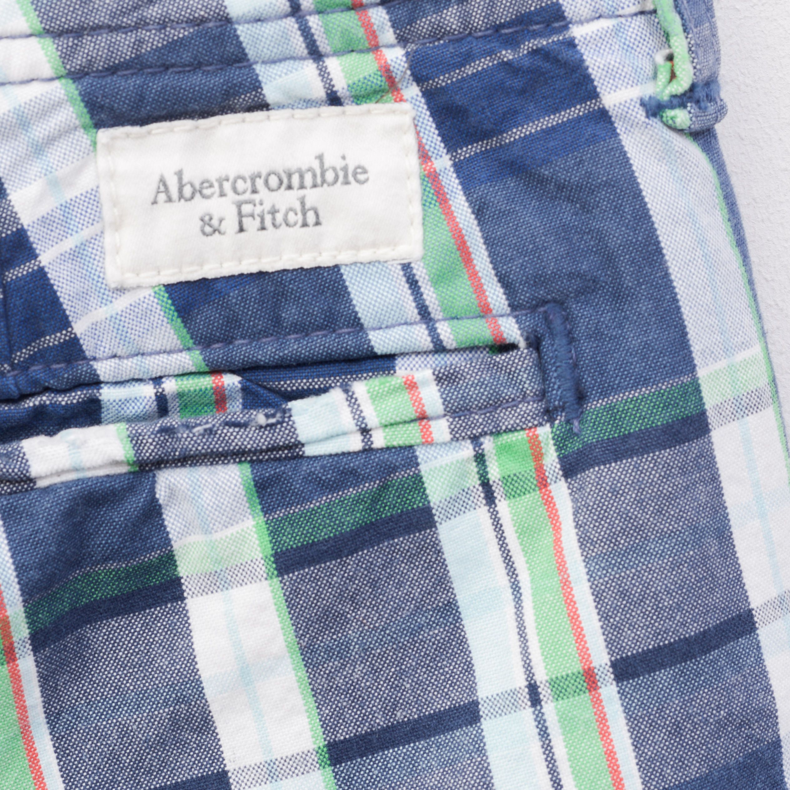 Abercrombie & Fitch ABERCROMBIE & FITCH W28 Shorts Bottoms Summer Plaid RRP 42€ Size US 28 / EU 44 - 7 Thumbnail