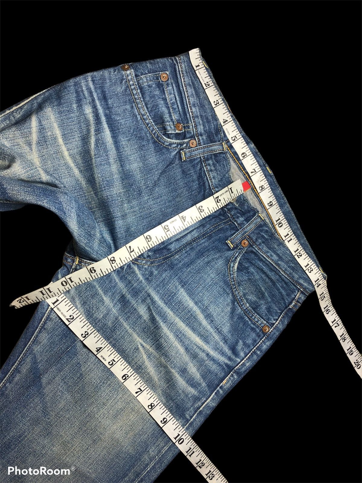 Japanese Brand × Uniqlo WASHED BLUE UNIQLO DENIM Size US 28 / EU 44 - 6 Thumbnail