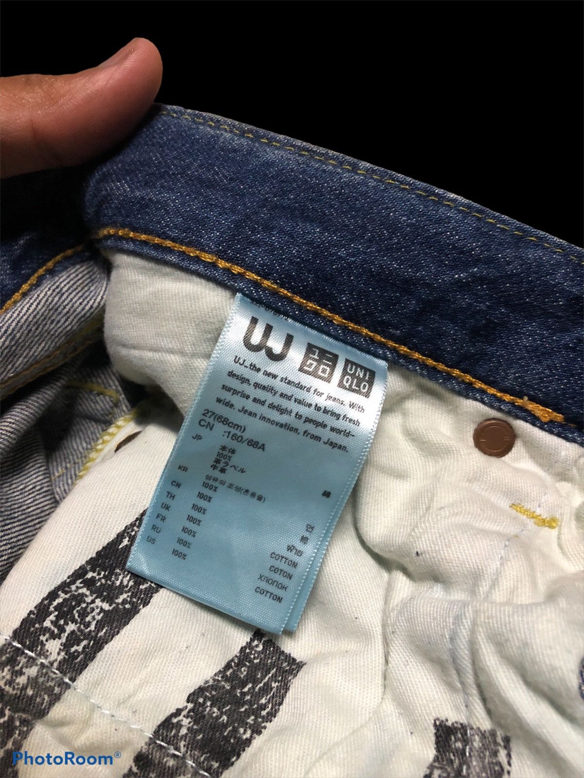 Japanese Brand × Uniqlo WASHED BLUE UNIQLO DENIM Size US 28 / EU 44 - 3 Thumbnail