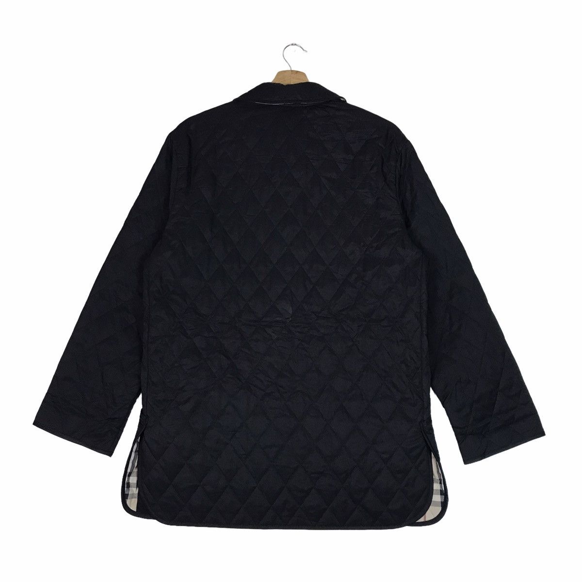 Burberry BURBERRY London Nova Check Black Quilted Jacket Size US M / EU 48-50 / 2 - 5 Thumbnail