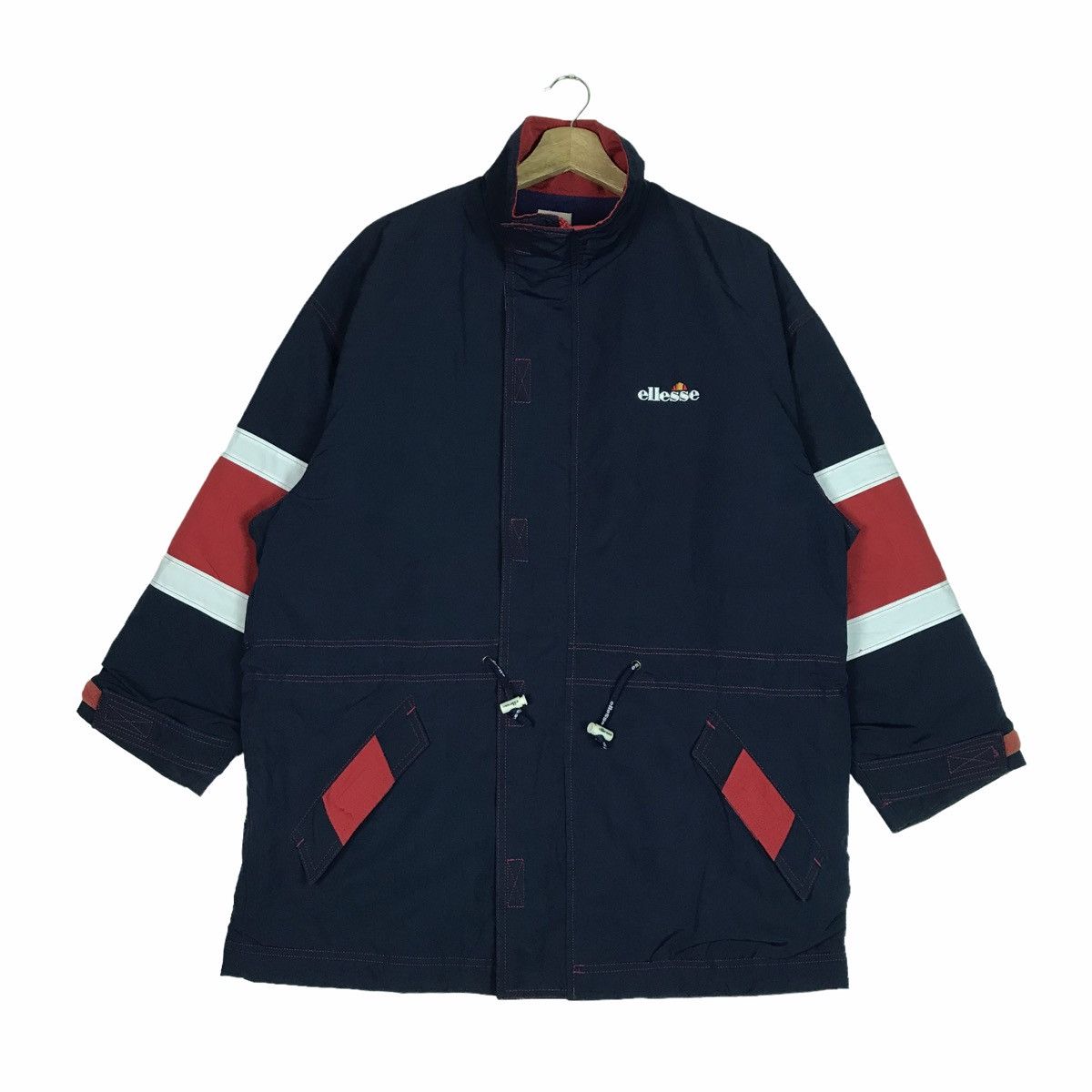 Ellesse Vintage 90s ELLESSE Japan Parka Jacket Size US M / EU 48-50 / 2 - 1 Thumbnail