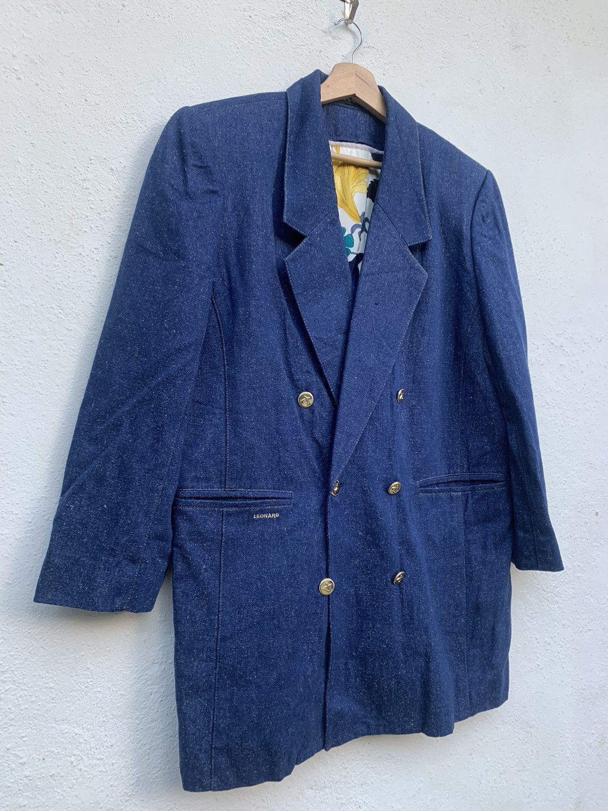 Leonard Paris LEONARD PARIS DETACHABLE LINING DOUBLE BREAST JACKET Size US M / EU 48-50 / 2 - 4 Thumbnail