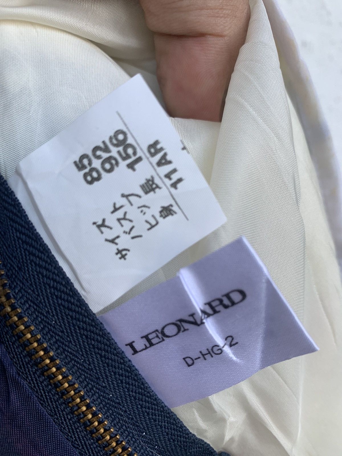 Leonard Paris LEONARD PARIS DETACHABLE LINING DOUBLE BREAST JACKET Size US M / EU 48-50 / 2 - 17 Thumbnail