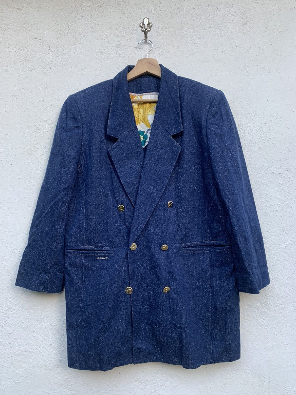 Leonard Paris LEONARD PARIS DETACHABLE LINING DOUBLE BREAST JACKET Size US M / EU 48-50 / 2 - 14 Thumbnail