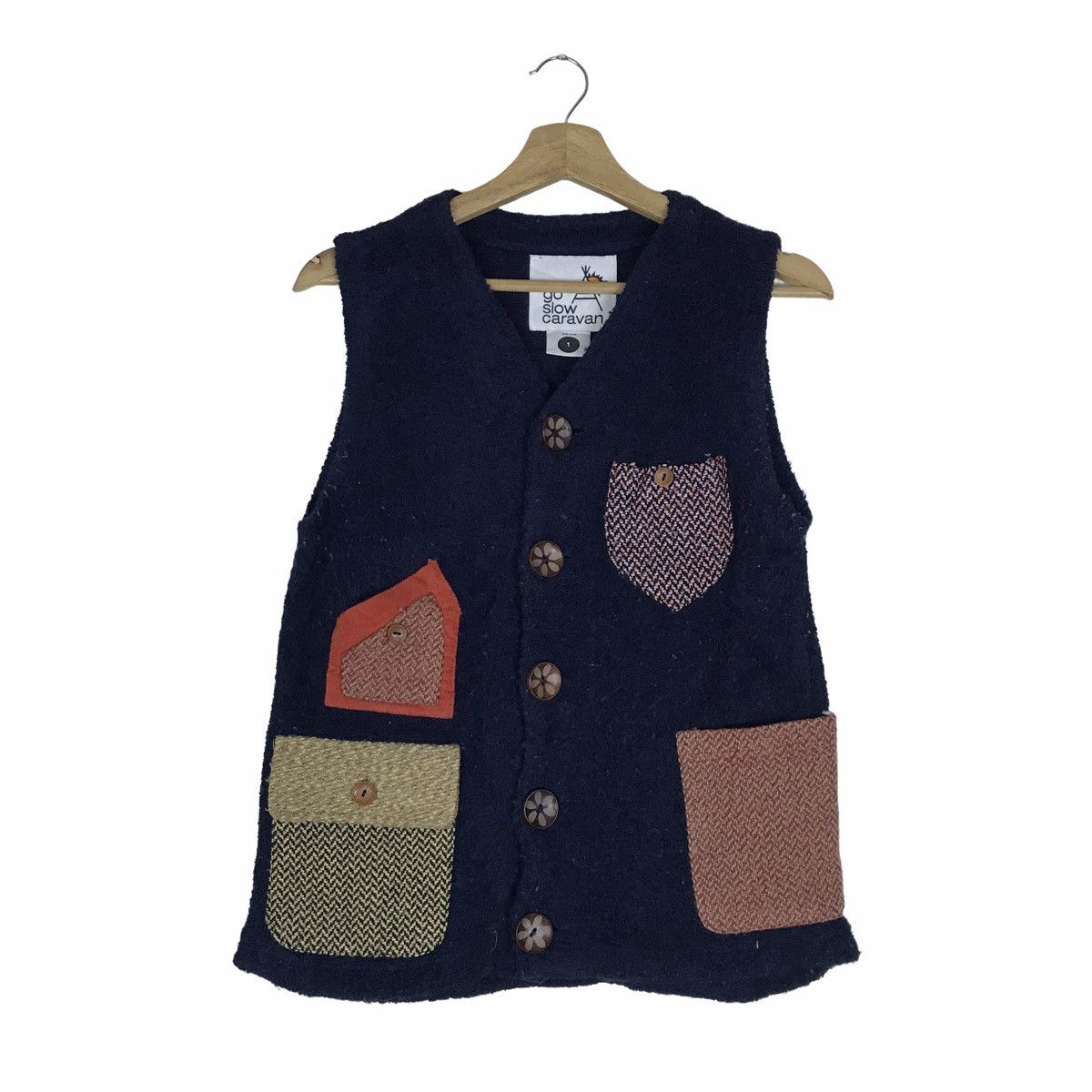 Japanese Brand GO SLOW CARAVAN Outdoor Vest