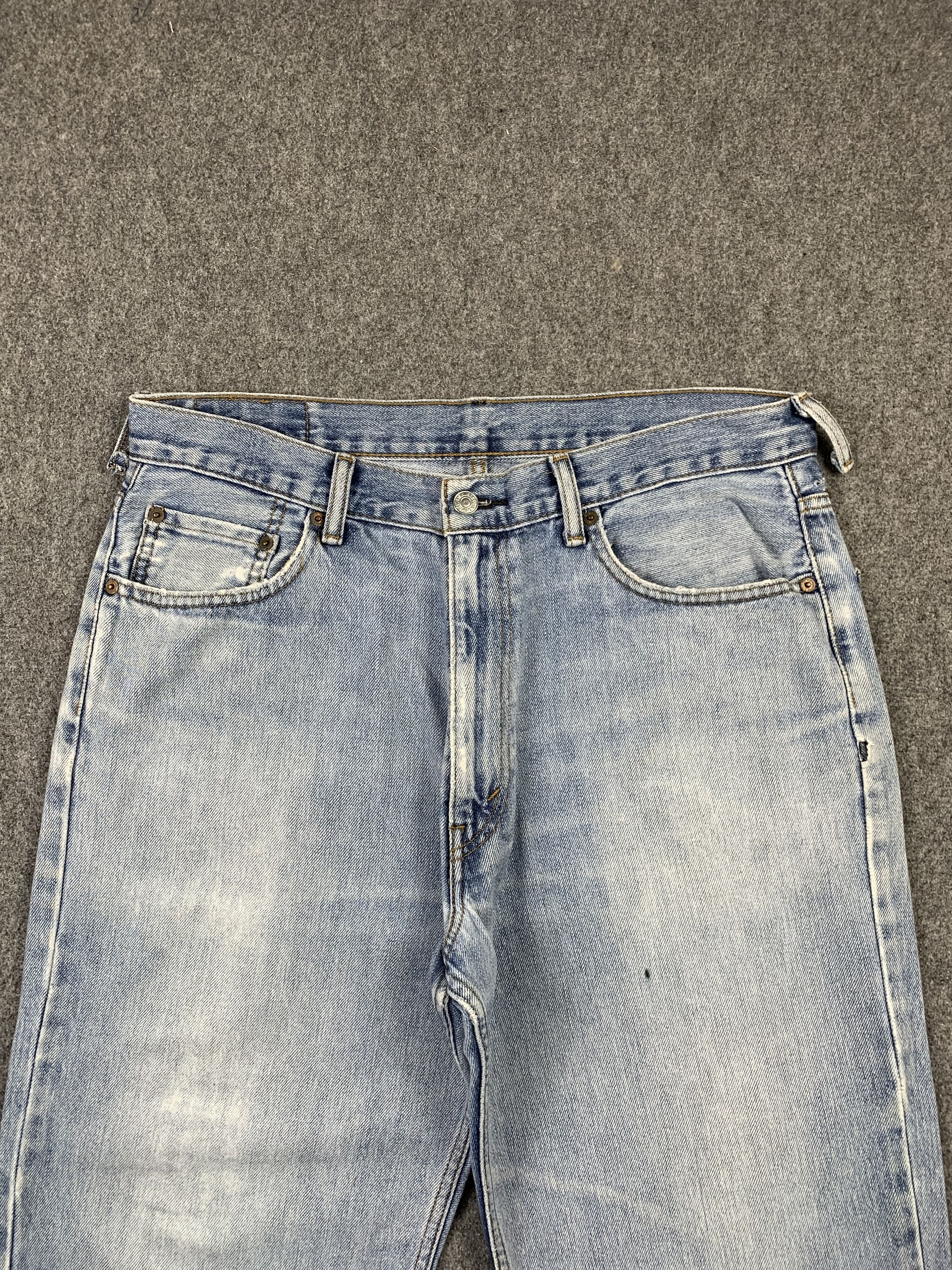 Levi's Vintage Levis 550 Light Wash Jeans DP2160 Size US 35 - 2 Thumbnail