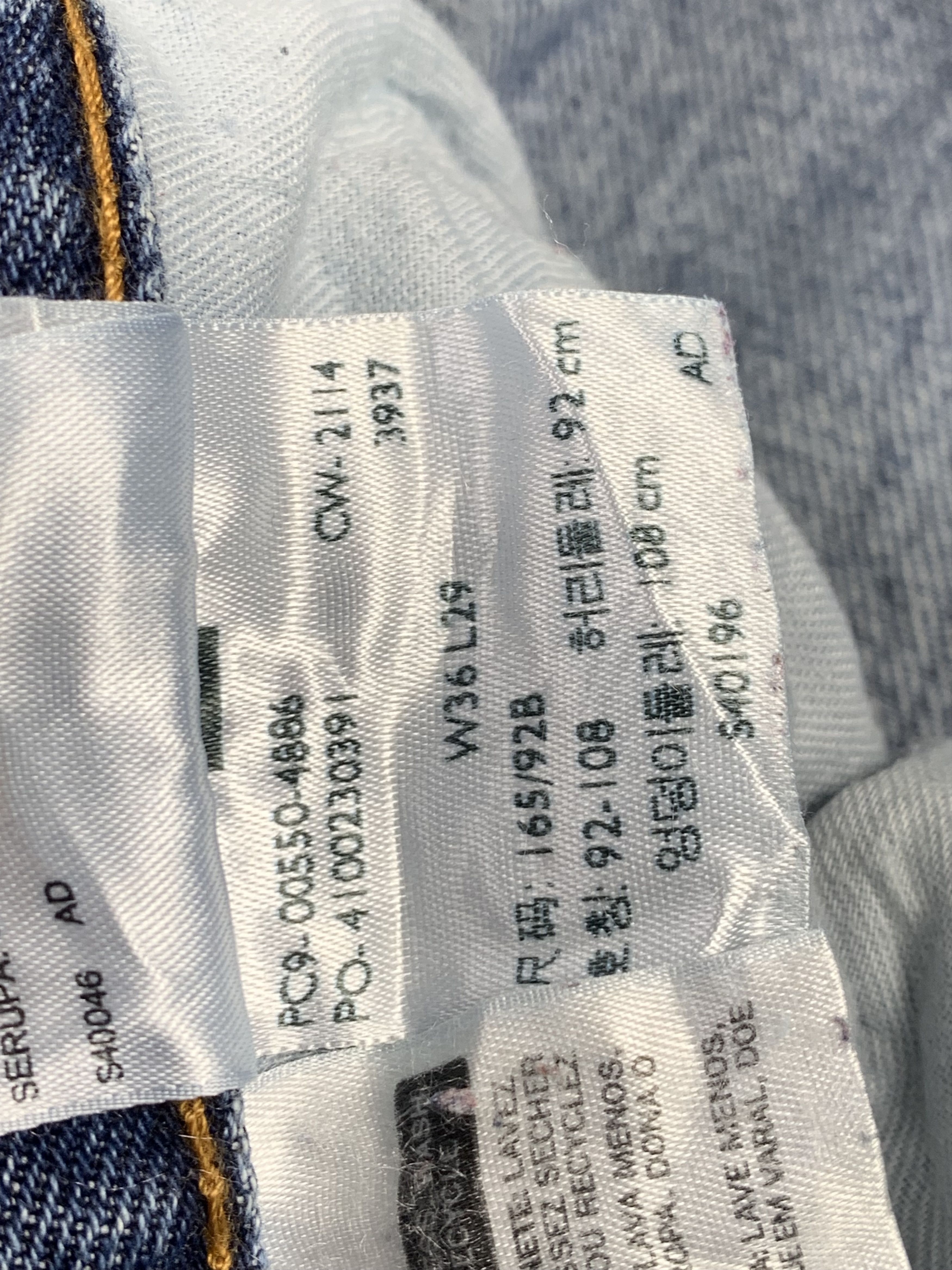 Levi's × Vintage Vintage Levis 550 Faded Blue Jeans DP2162 Size US 36 / EU 52 - 10 Thumbnail